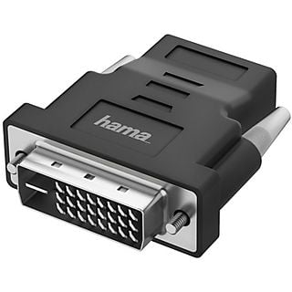 Adaptador - Hama 00200338, UHD 4K, De DVI a HDMI, Negro