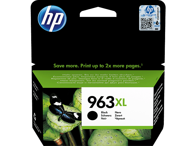 HP 963XL Tintenpatrone Schwarz (3JA30AE)