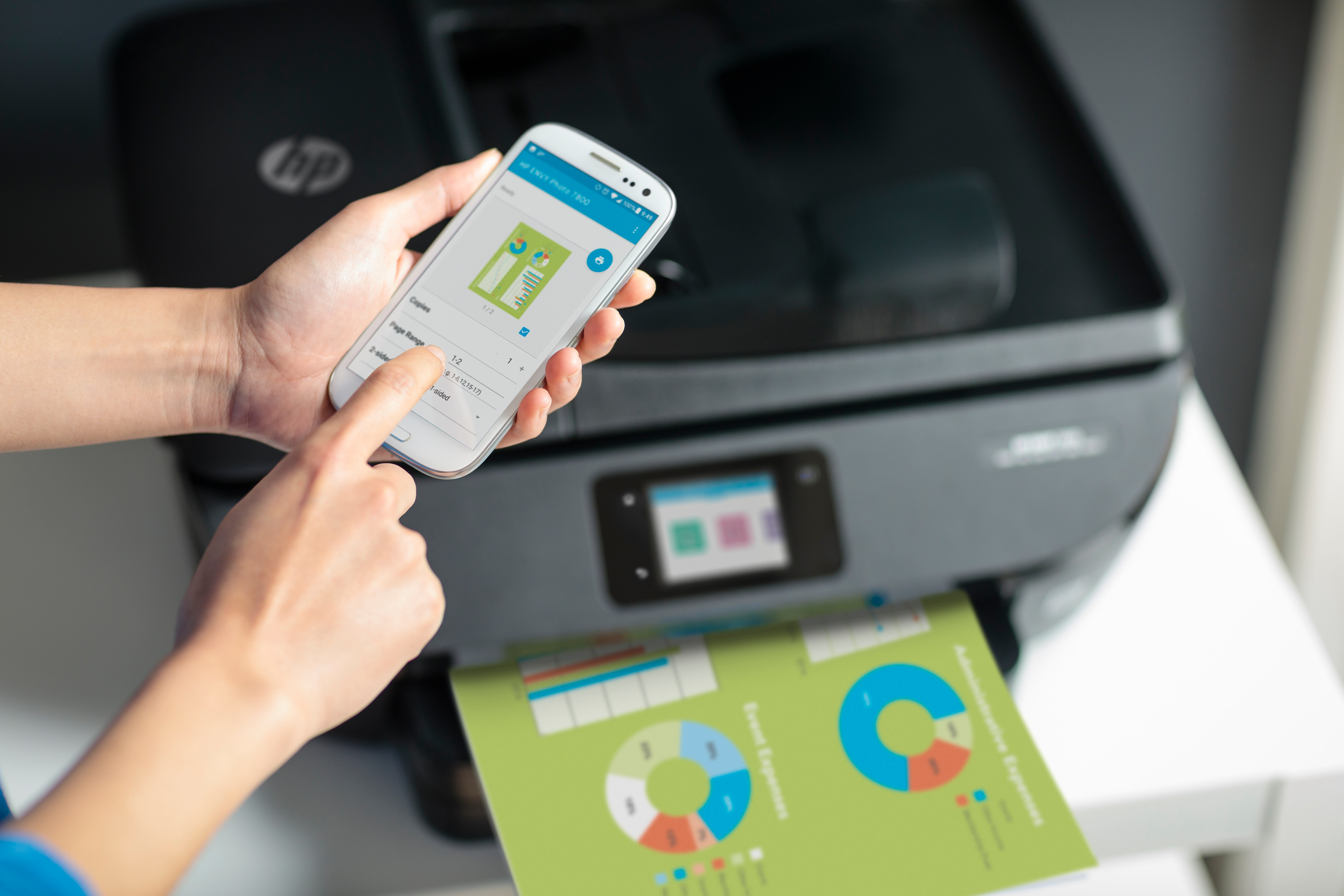 HP ENVY Photo 7830 (Instant Ink) 4-in-1 Multifunktionsdrucker