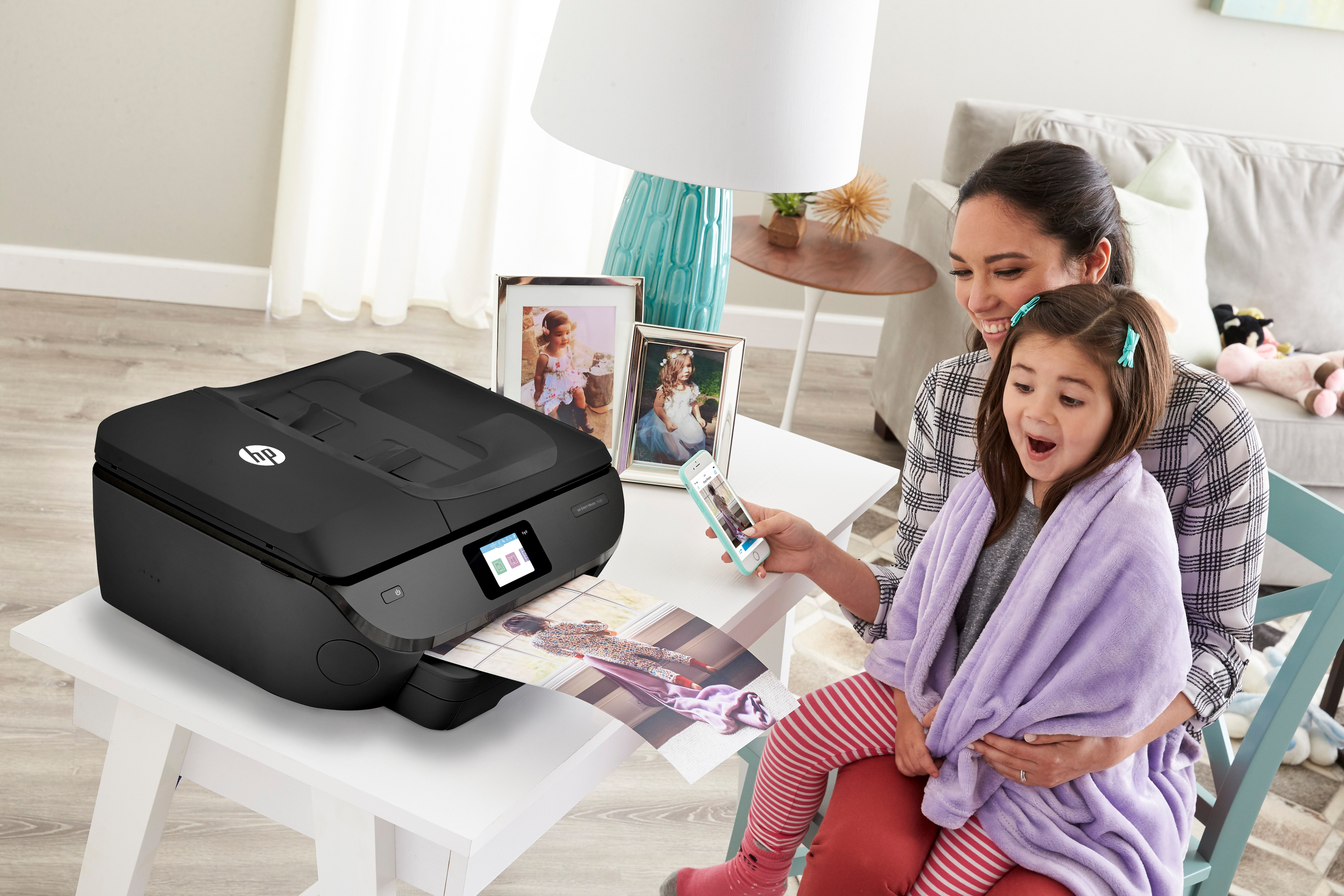 HP ENVY Photo Multifunktionsdrucker Netzwerkfähig Ink) 4-in-1 Inkjet Thermal (Instant 7830 WLAN