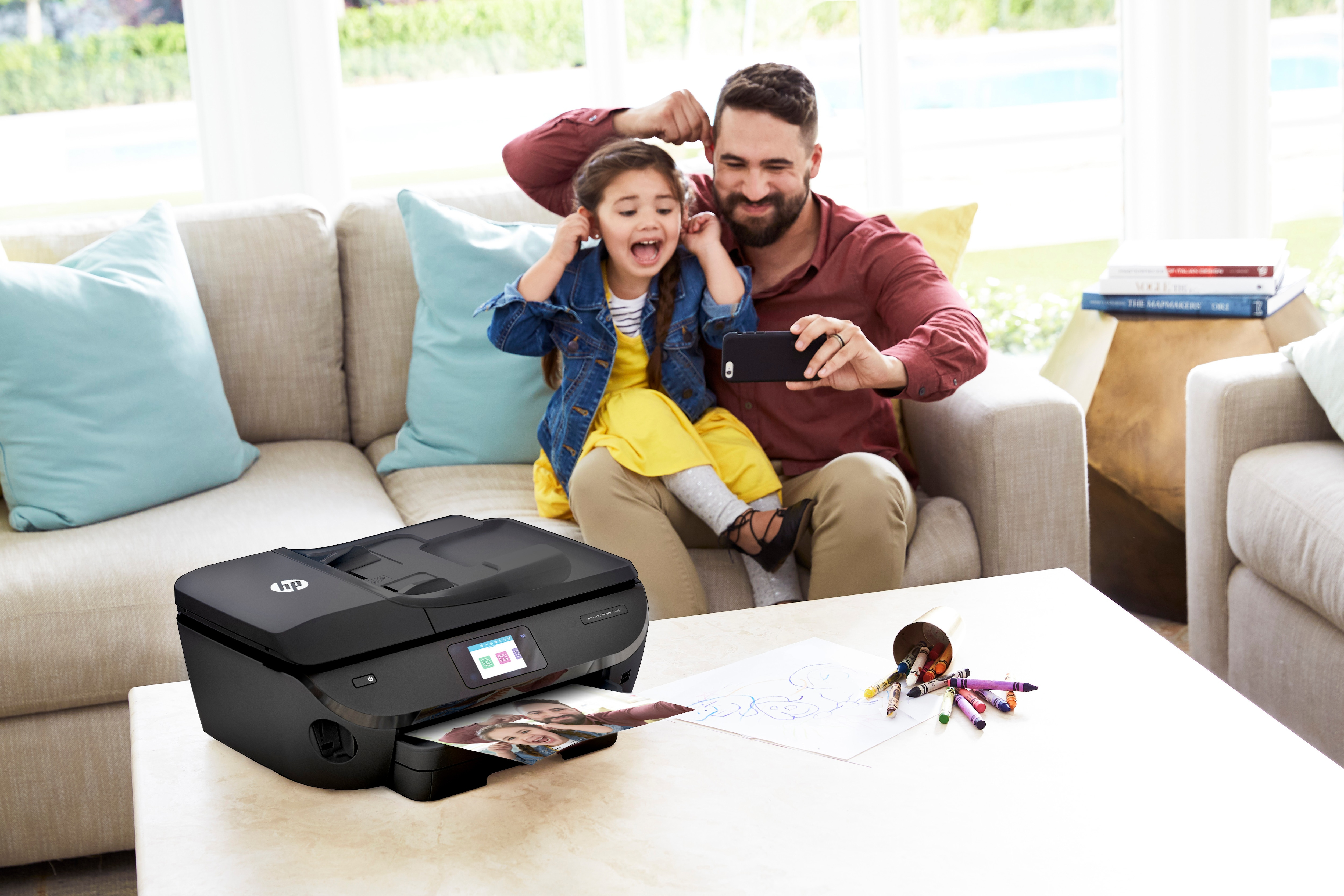 HP ENVY Photo Multifunktionsdrucker Netzwerkfähig Ink) 4-in-1 Inkjet Thermal (Instant 7830 WLAN