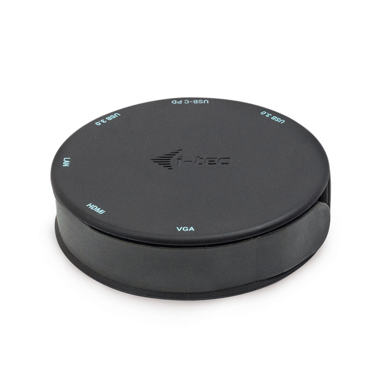 I-TEC C31POCKET4KDOCKPD Dockingstation, Schwarz