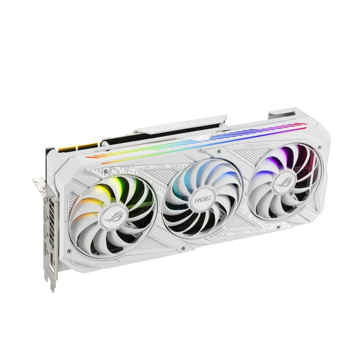 ASUS GeForce RTX™ 3090 ROG Strix Gaming OC White 24GB (90YV0F96-M0NM00) (NVIDIA, Grafikkarte)