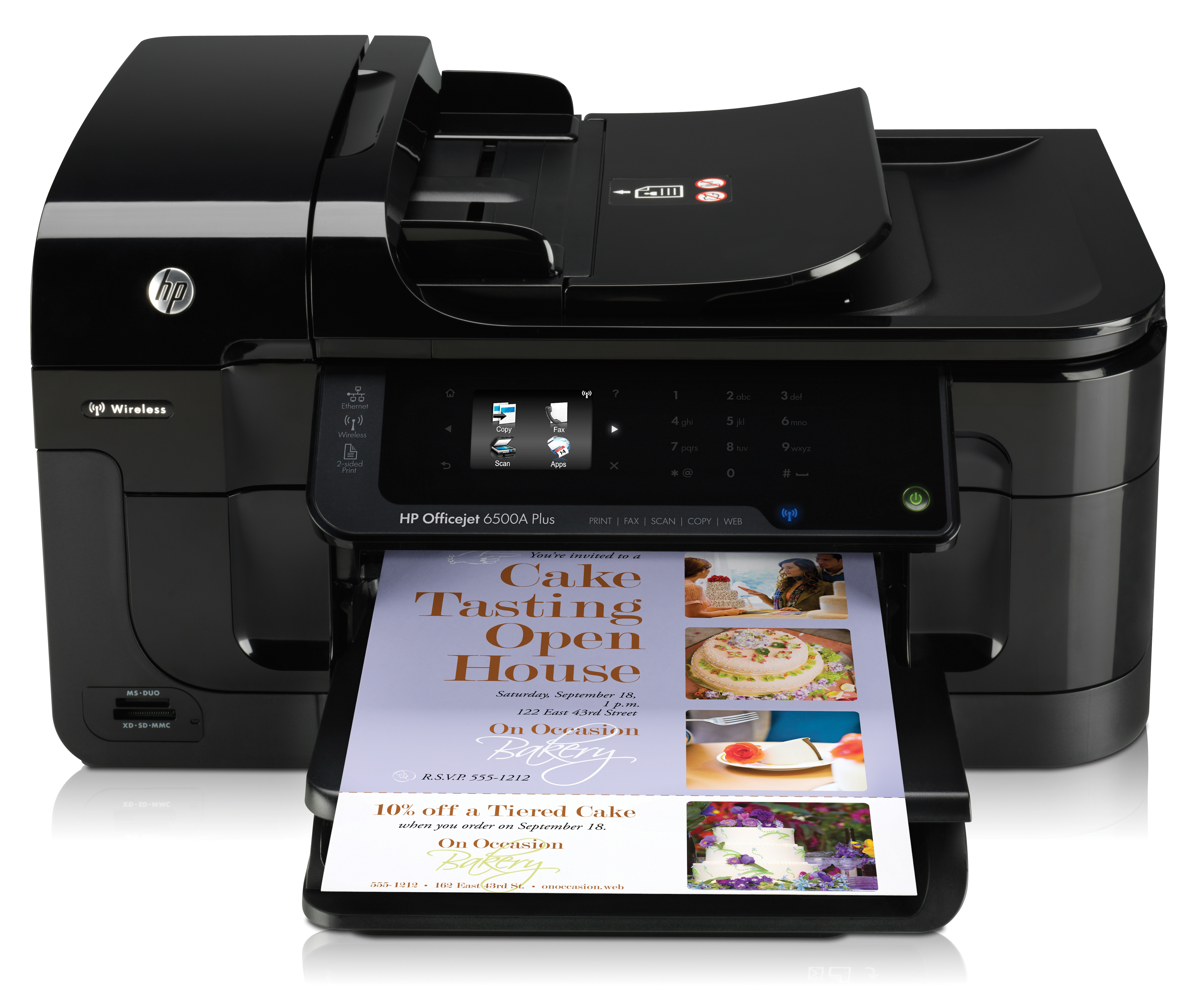 Impresora - HP, CN 557 A-OJ 6500 A-PLUS-E-AIO