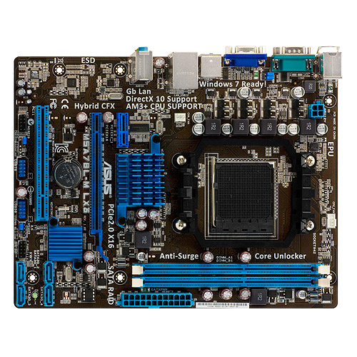 ASUS M5A78L-M-LX3 - Socket AM3+ - AMD 760G - microATX - Placa Base