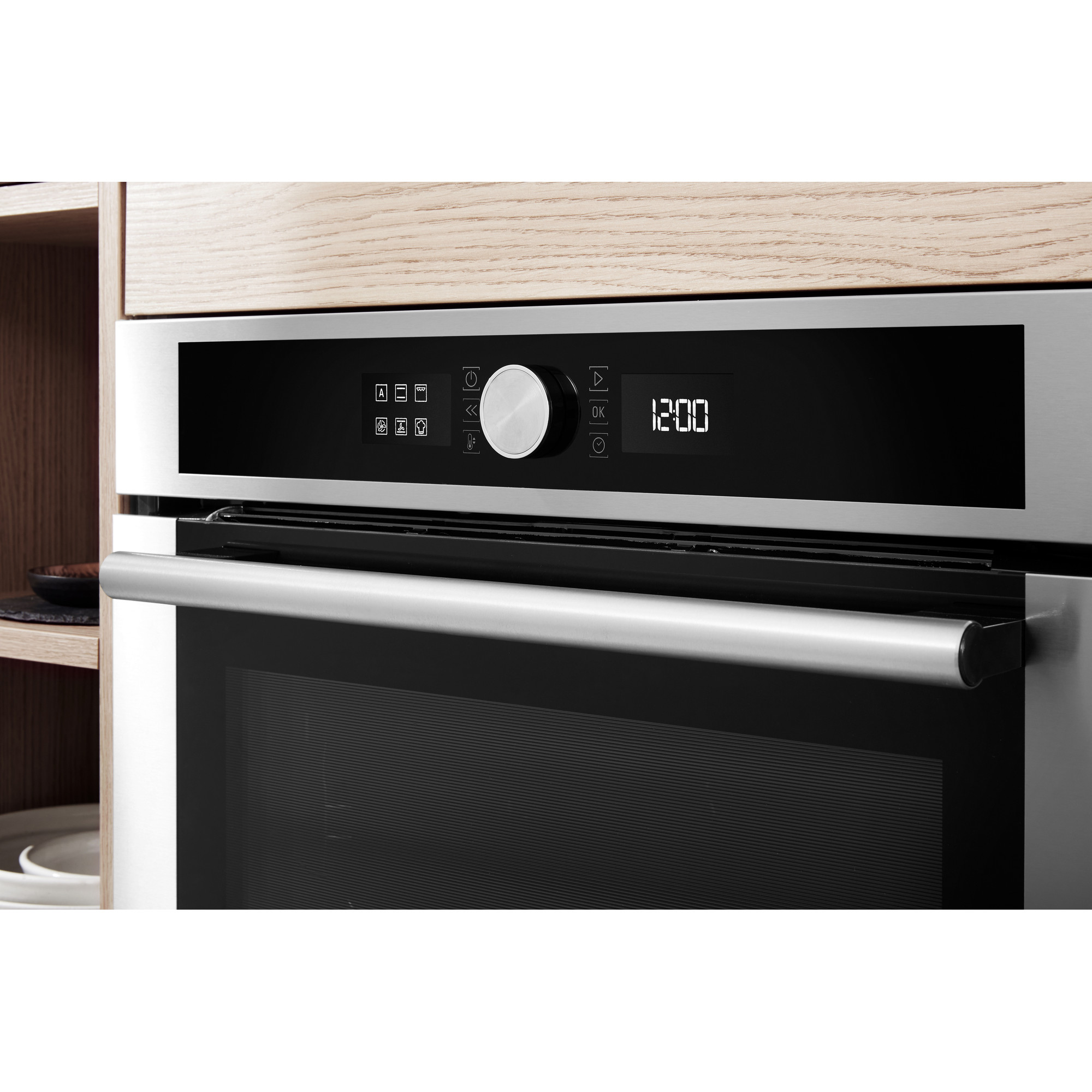 BAUKNECHT BIR4 DP8FS3 PT, Einbauherd/Backofen (Einbaugerät, 71 l, 595 mm breit)