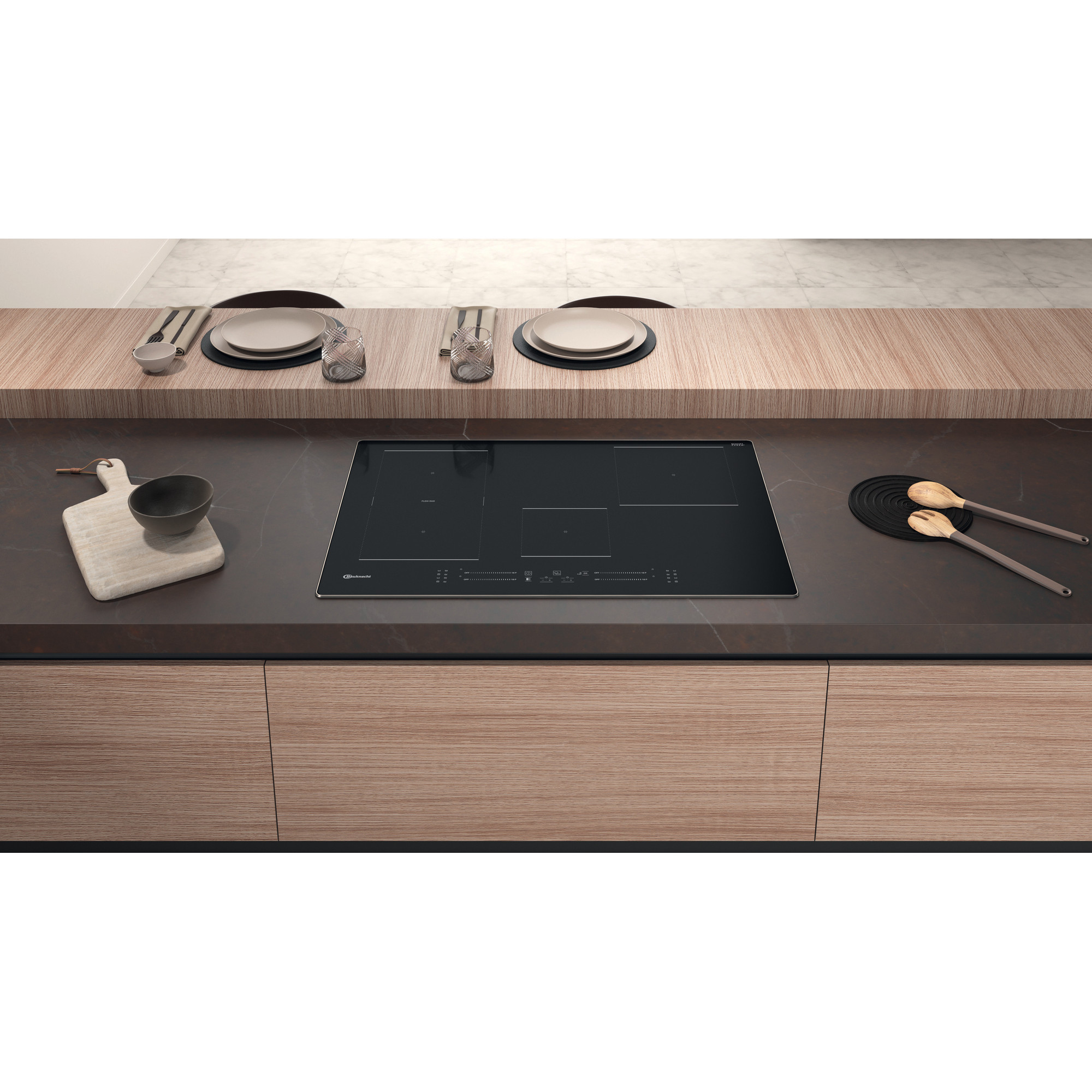 BAUKNECHT BS 2677C AL Induktionskochfeld (778 mm breit, 4 Kochzonen)