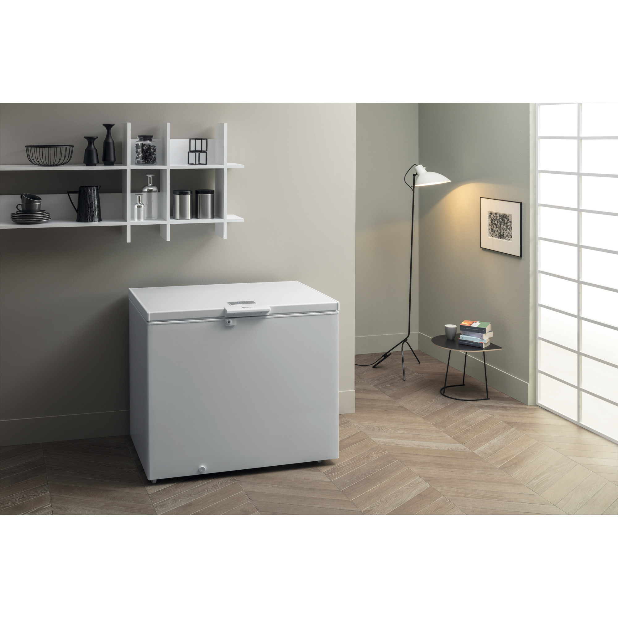 BAUKNECHT GTE 508 FA Gefriertruhe (E, 315 l, 916 mm hoch)
