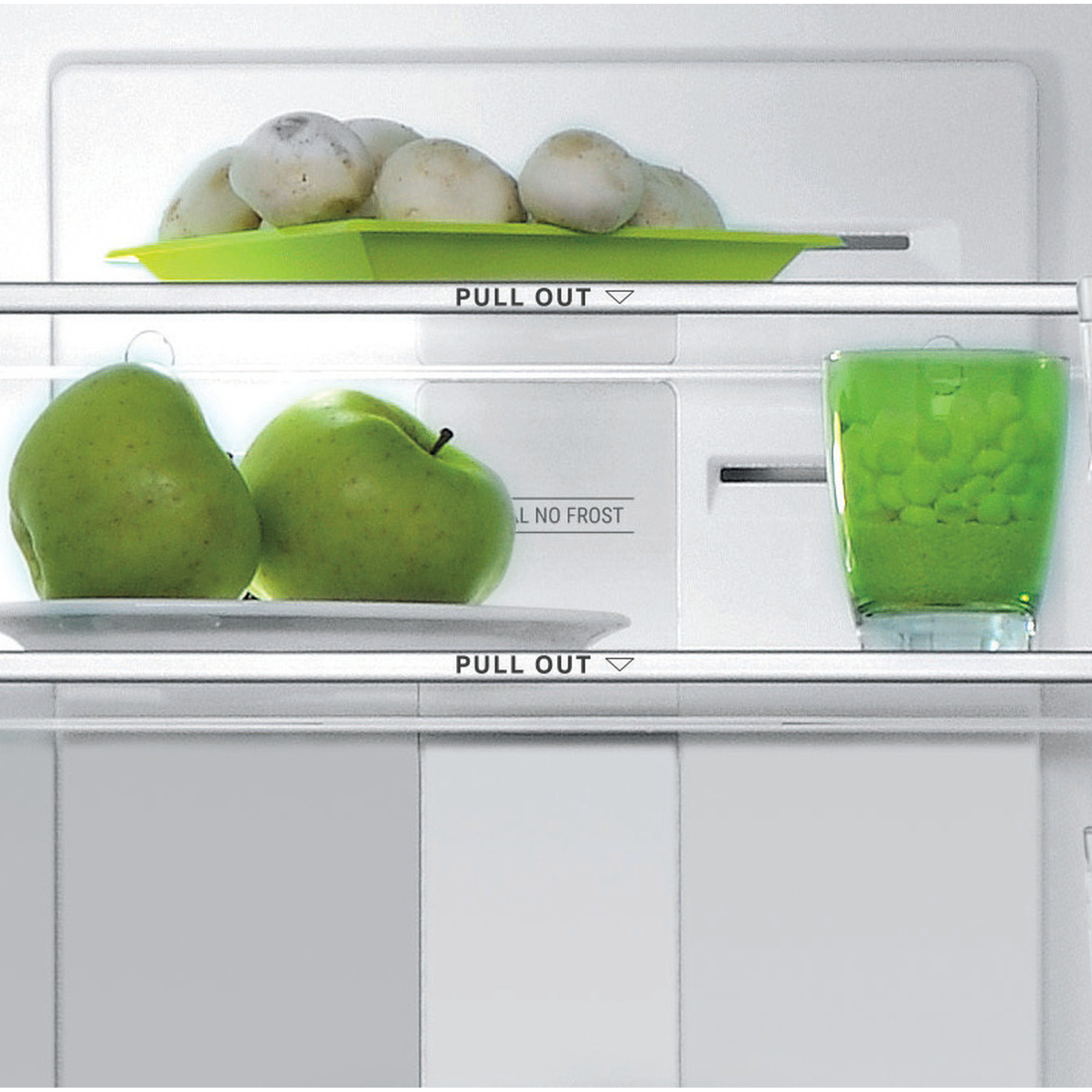 BAUKNECHT KGN 213 IO Kühlgefrierkombination (D, 364 l, 2010 mm hoch, Edelstahloptik)