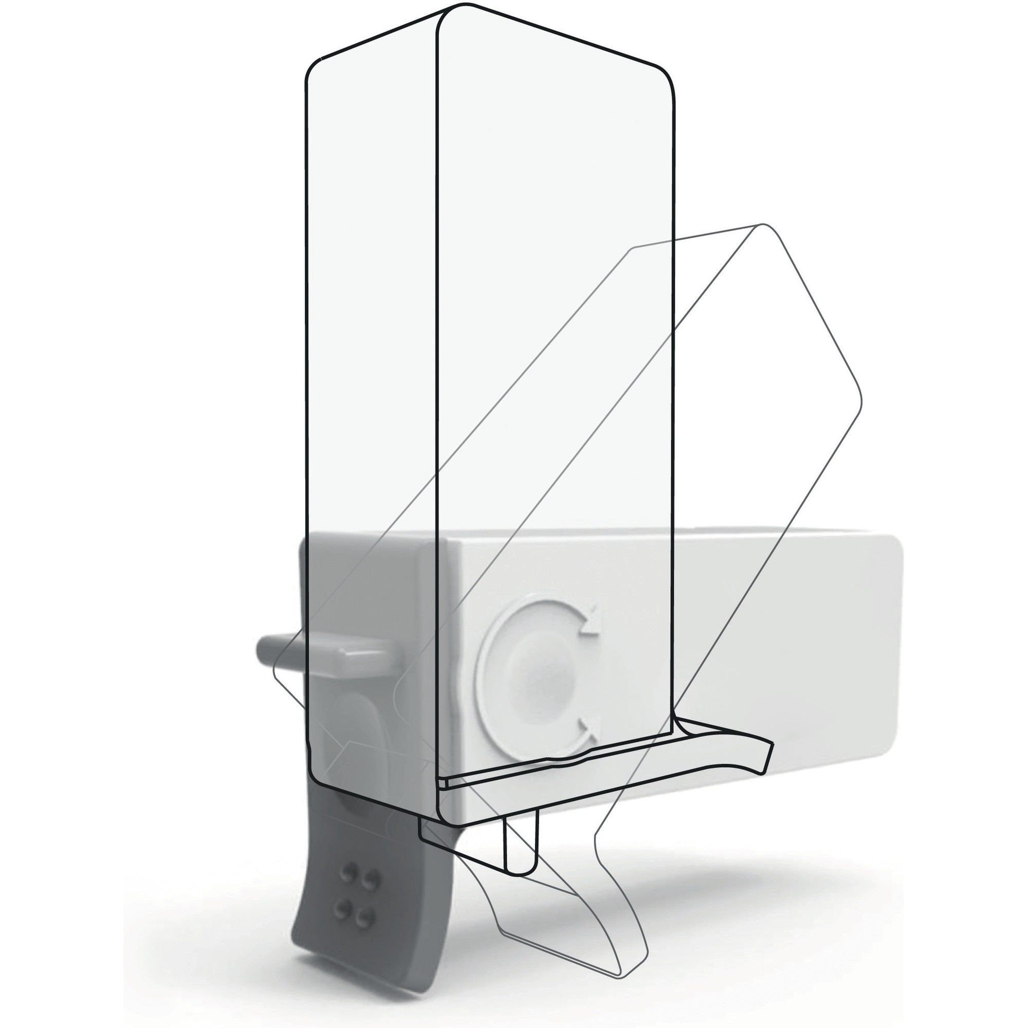BAUKNECHT BQ9I MO1L Kühlgefrierkombination French Door (592 l, F, 1876 mm hoch, Edelstahloptik)