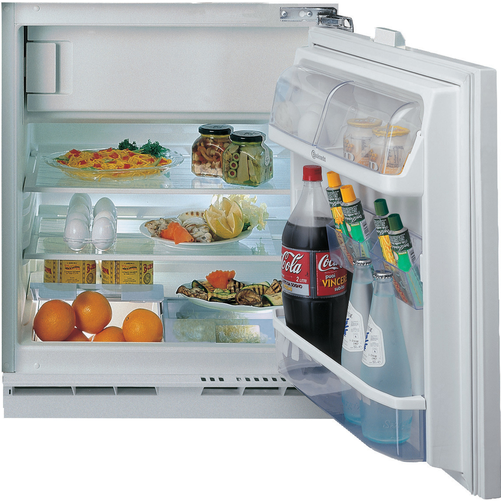 BAUKNECHT KSU 8GF2 Kühlschrank (126 l, E, 819 mm hoch, Weiß)