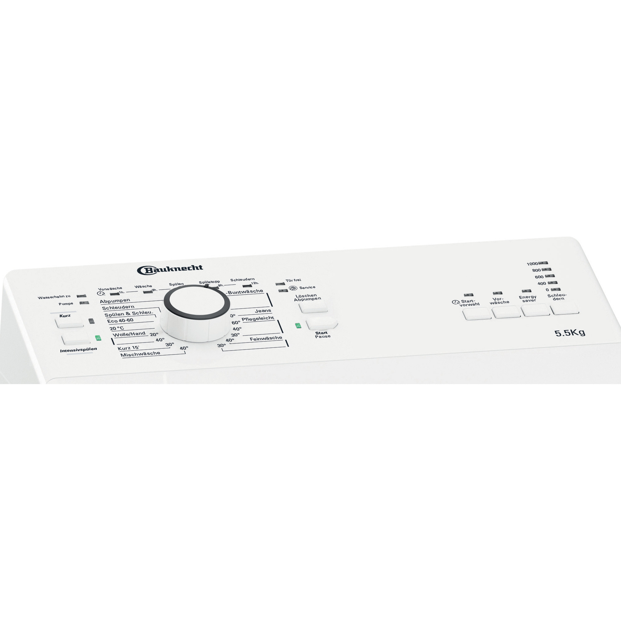BAUKNECHT WMT PRO 55U N Waschmaschine (5,5 kg, 951 U/Min., E)