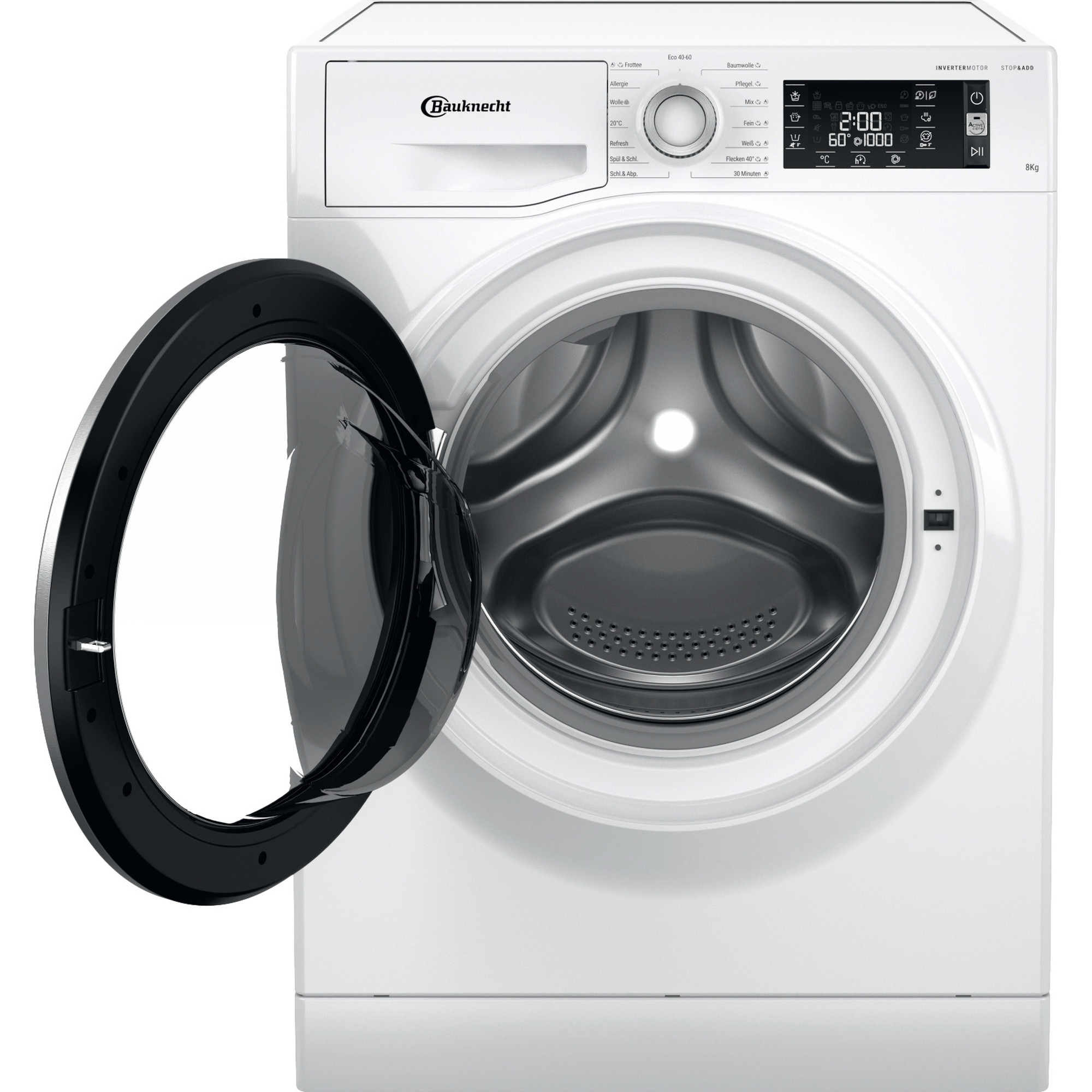 BAUKNECHT WM ELITE 816 C Waschmaschine (8 kg, 1551 U/Min., D)