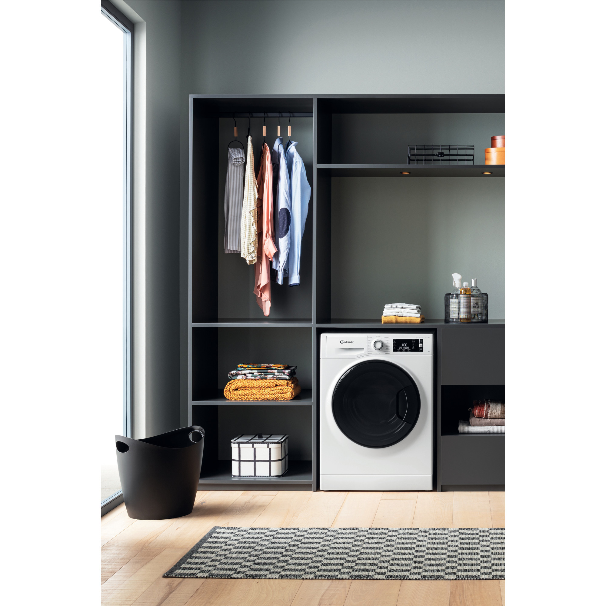 BAUKNECHT WM ELITE 823 PS Waschmaschine (8 kg, 1351 U/Min., B)