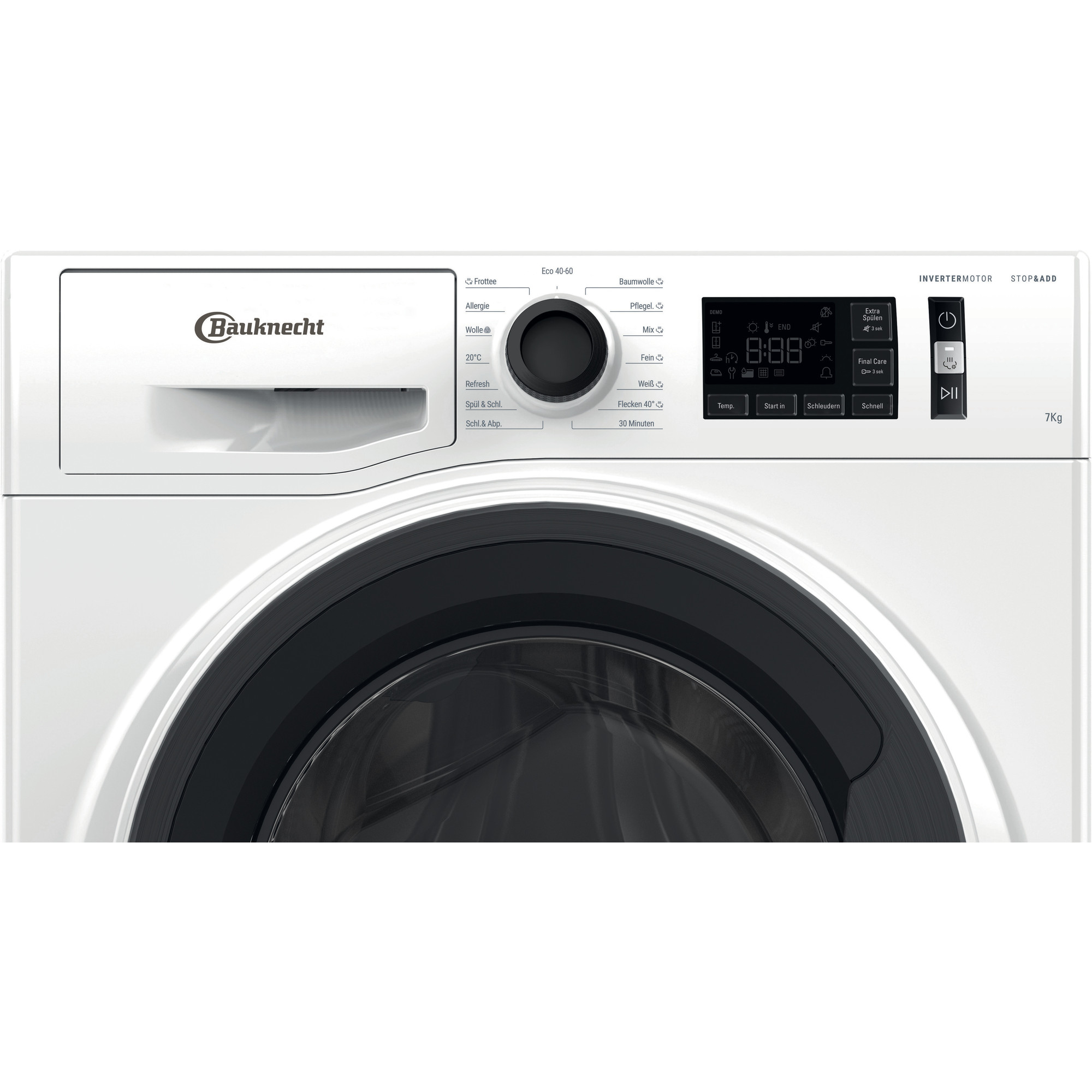 BAUKNECHT WM ELITE 711 C Waschmaschine (7 kg, 1351 U/Min., D)