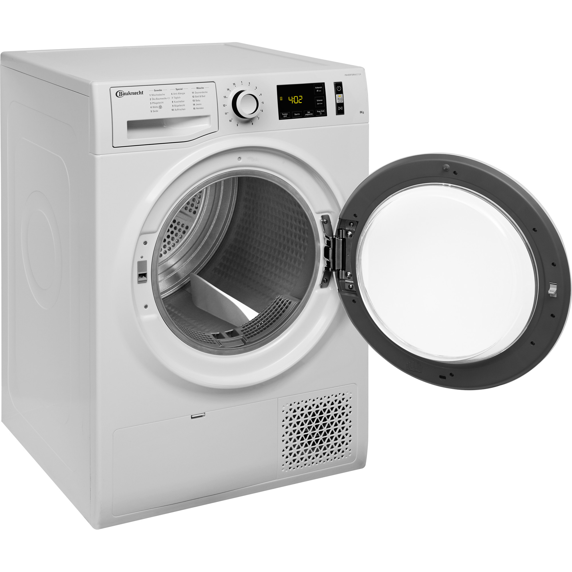 BAUKNECHT T SOFT M11 82WK DE Wärmepumpentrockner (8 kg, A++, Weiß)