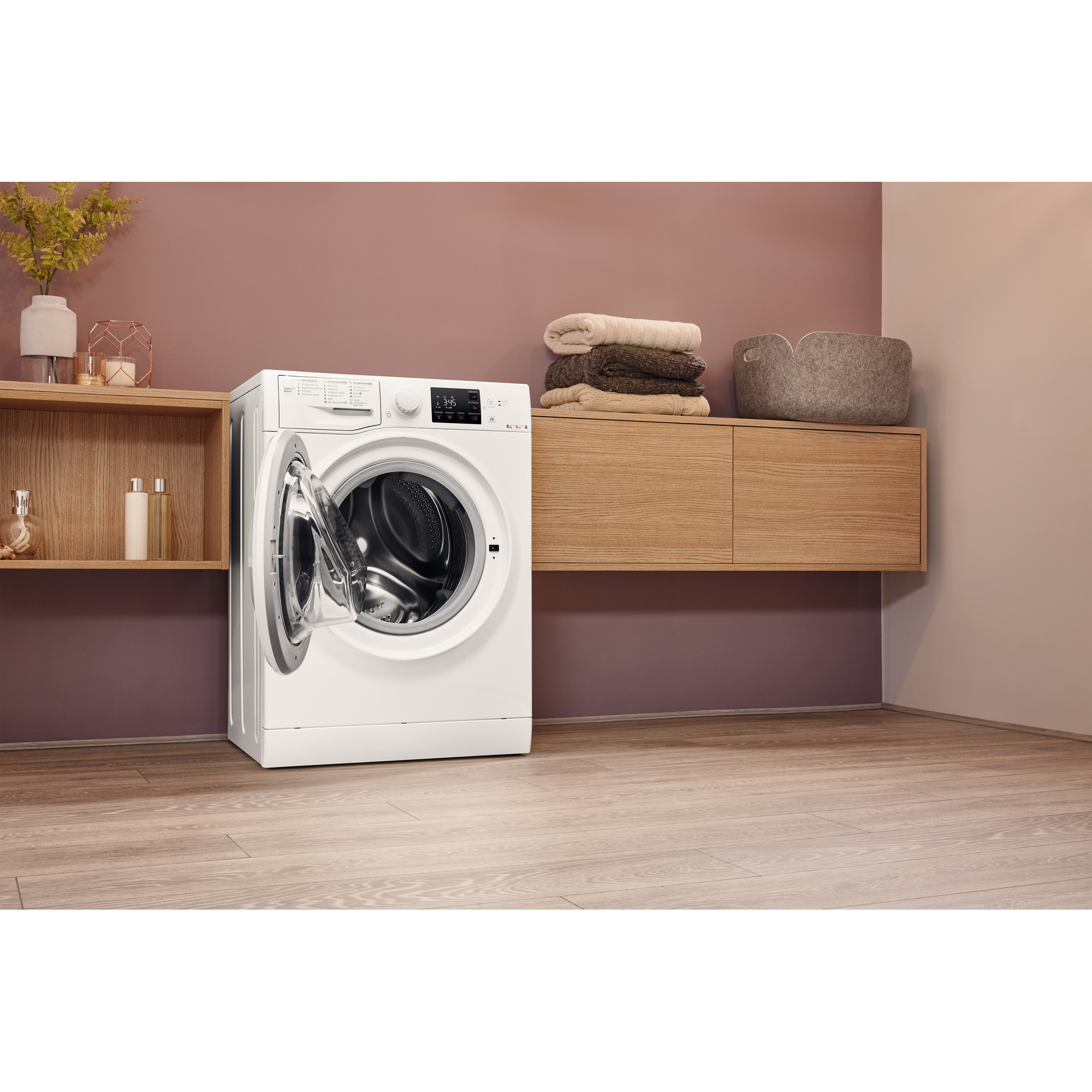 BAUKNECHT WT 86G4 DE N Waschtrockner (8 kg / 6 kg, 1351 U/Min.)
