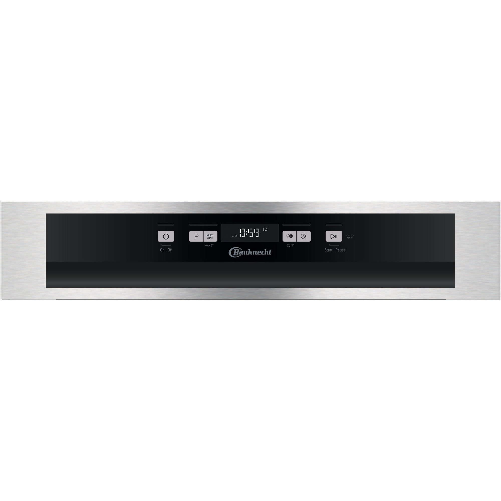 BAUKNECHT BBC 3C26 X Geschirrspüler (teilintegrierbar, 595 mm breit, 46 dB (A), E)