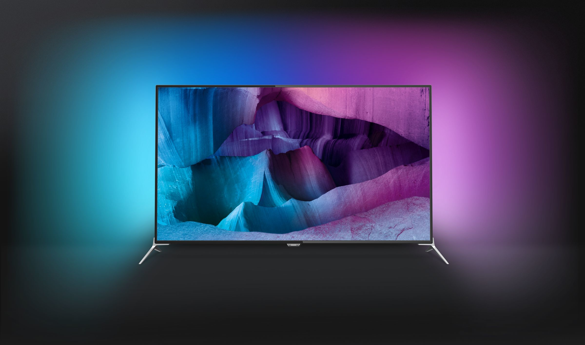 TV LED 65" - Philips 65PUS7120/12 Ultra HD 4K, Android TV, 3D