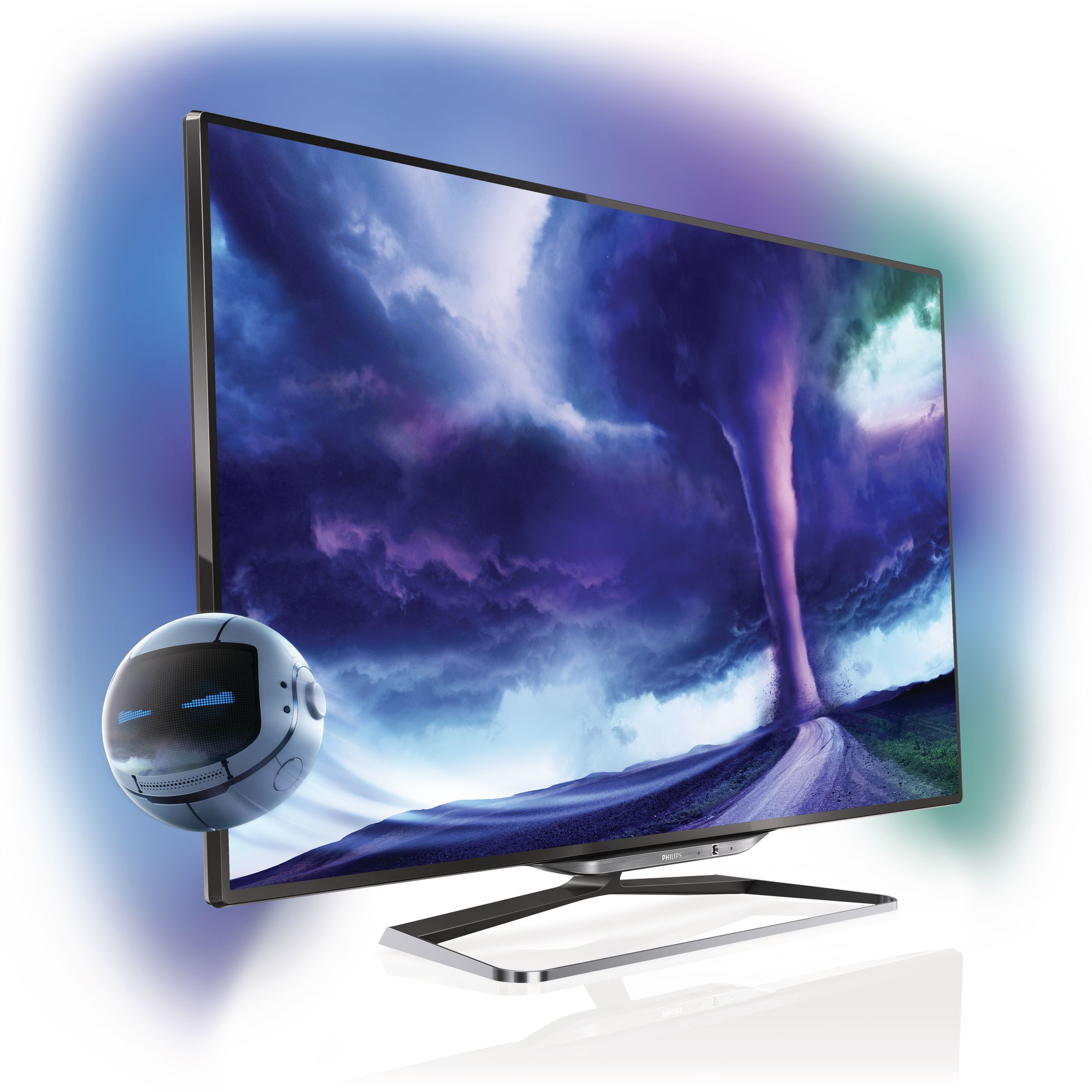 TV LED 40" - Philips 40PFL8008K/12 Smart TV, WiFi, 3D, 1400Hz