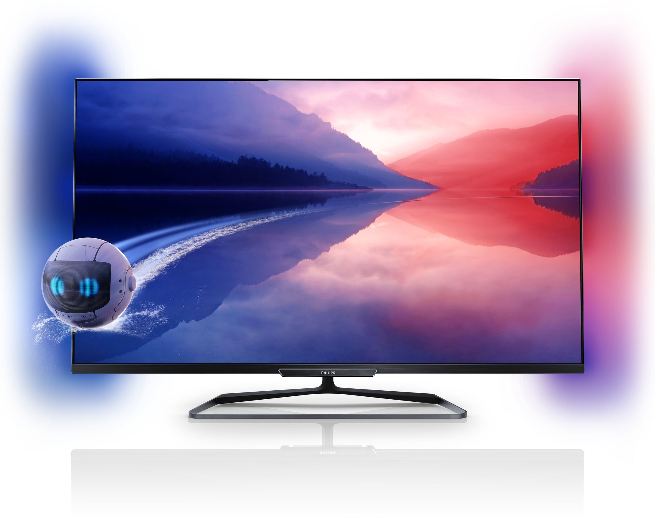 TV LED 42" - Philips 42PFL6158 Smart TV, WiFi, 3D, Ambilight, 700Hz