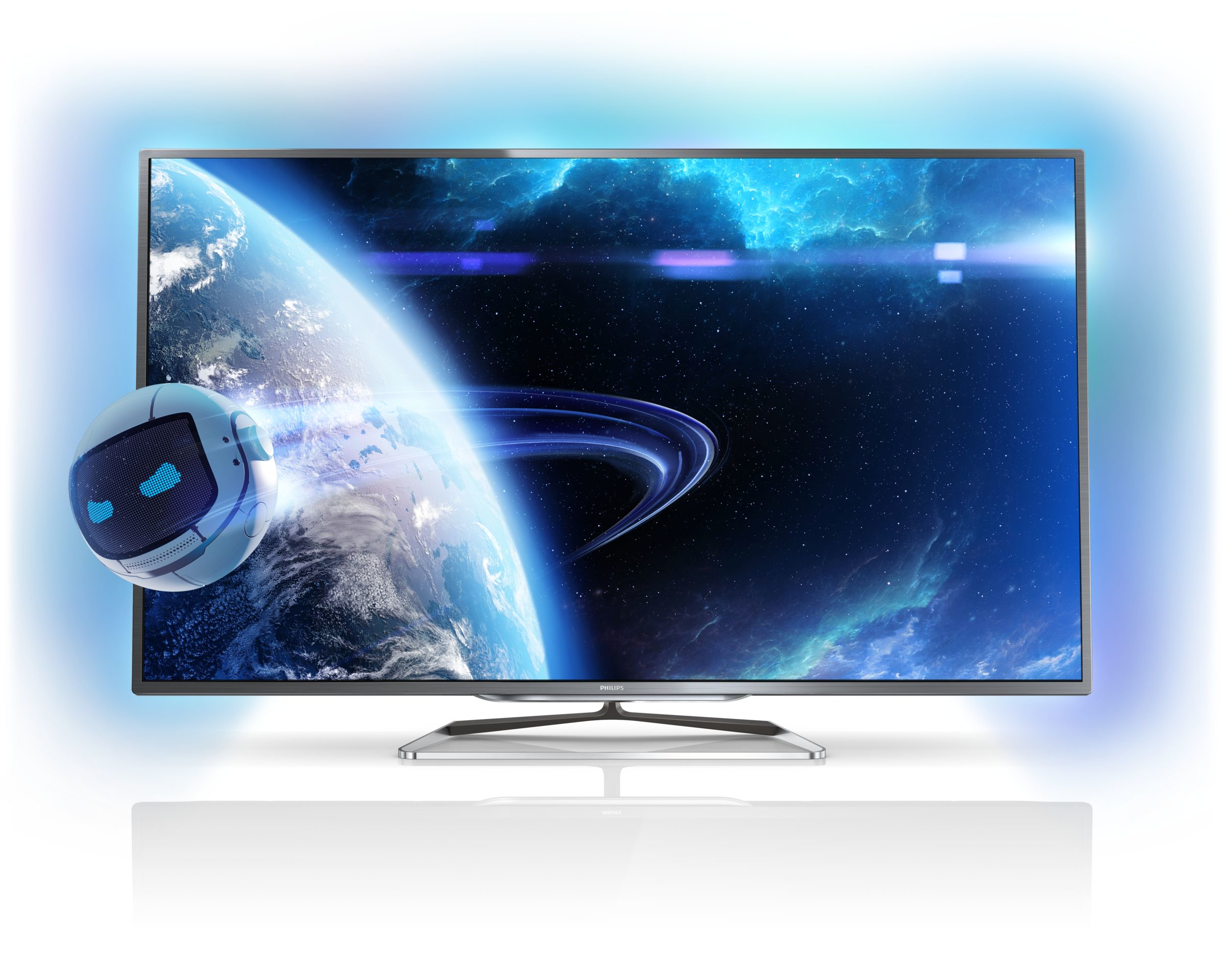 TV LED 65" - Philips 65PFL9708S/12 Ultra HD 4K, Smart TV, 3D