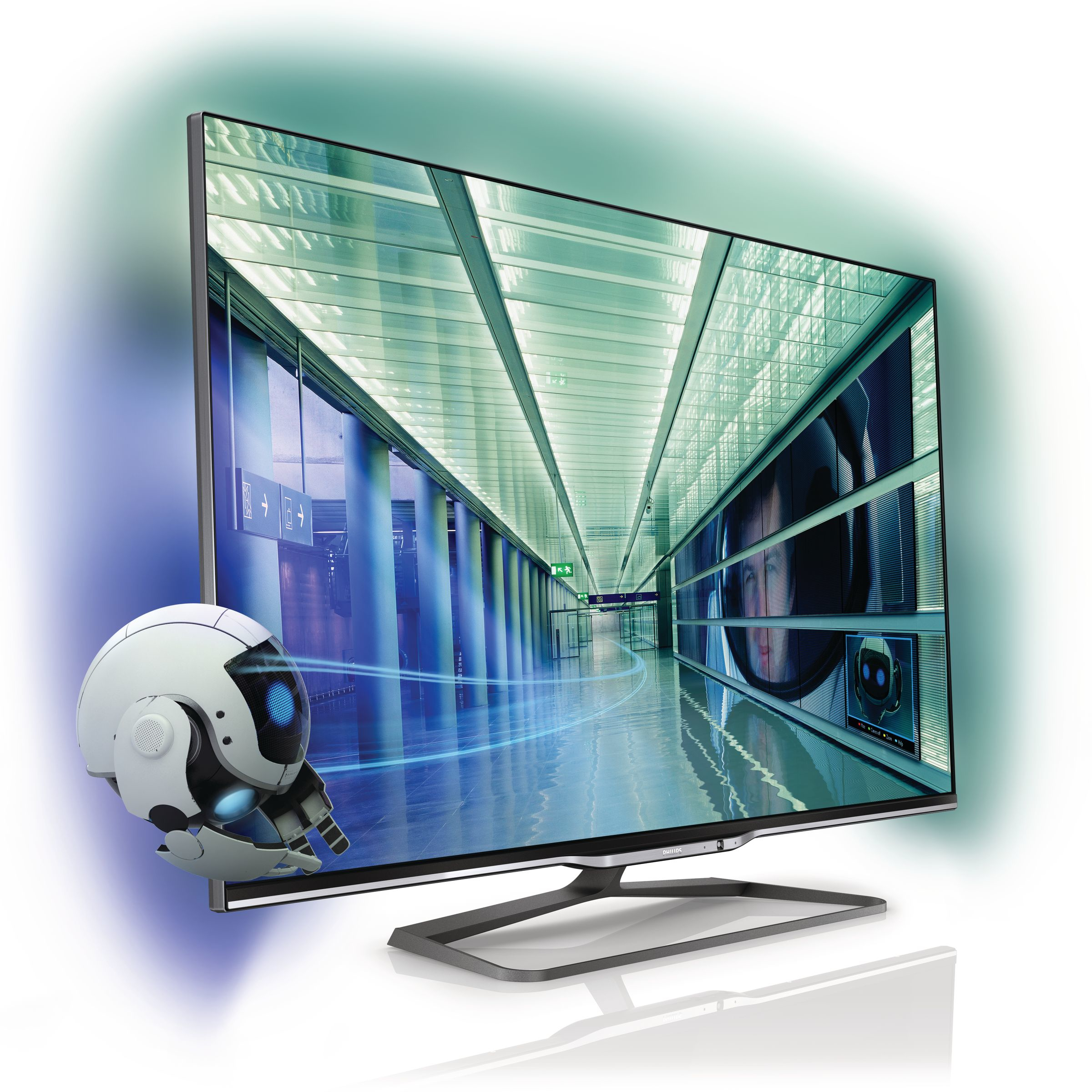 Philips 7000 series Televisor Smart LED 3D ultrafino 42PFL7008K
