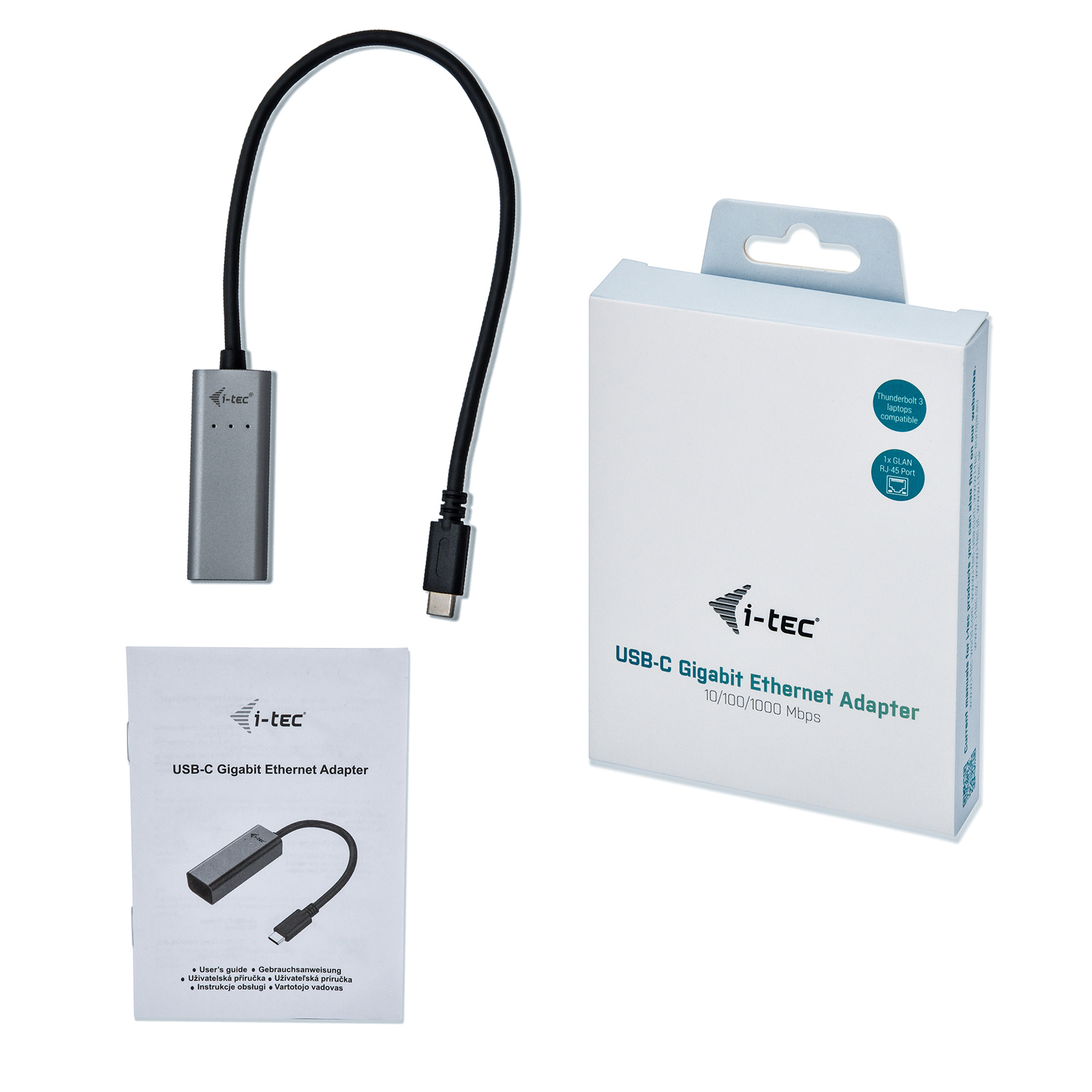 I-TEC C31METALGLAN Adapter, Grau