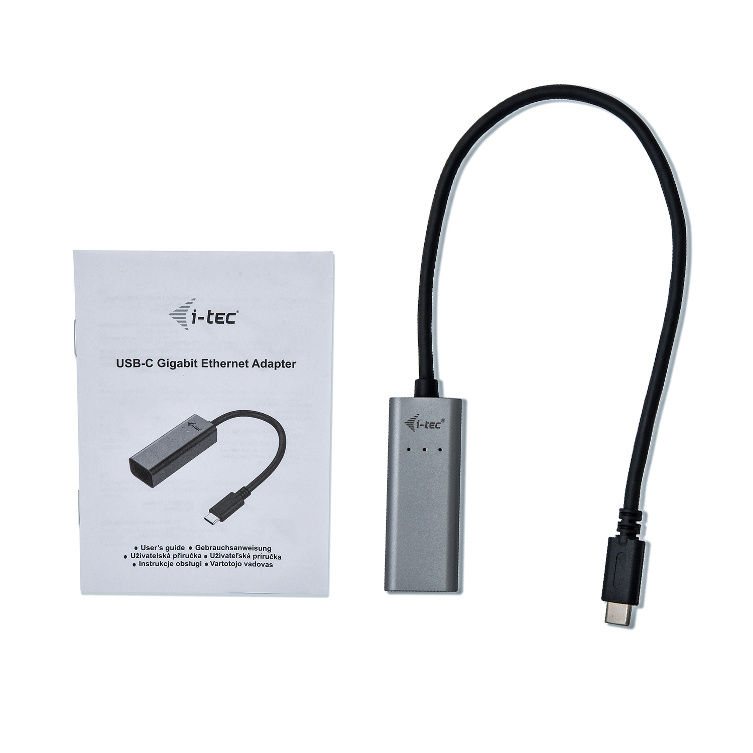 I-TEC C31METALGLAN Adapter, Grau