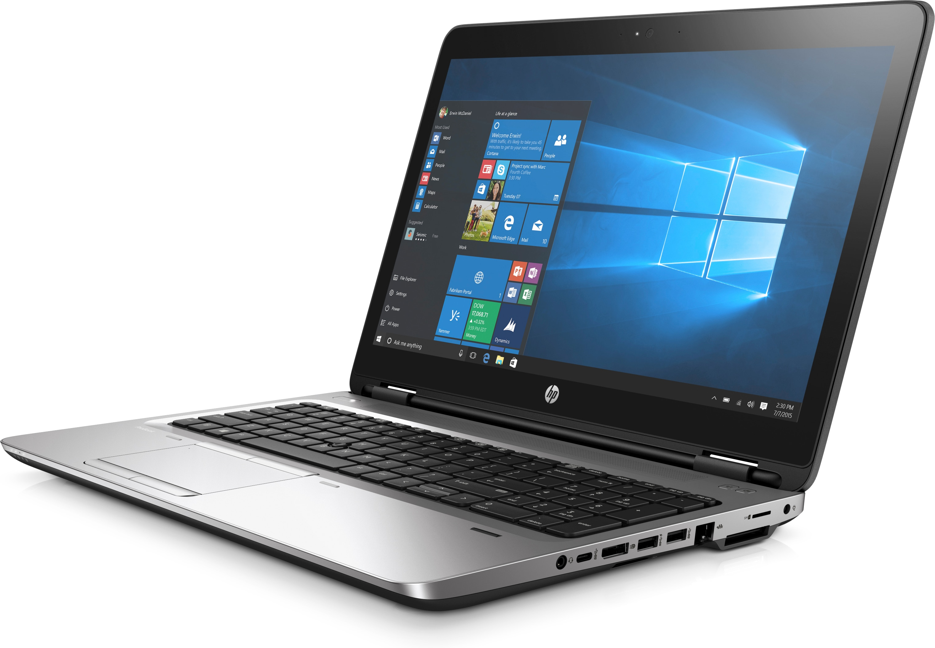 Portátil - HP ProBook 650 G3, 15.6", i5-7200U, 4GB de RAM, HDD de 500GB, Intel HD Graphics 620,