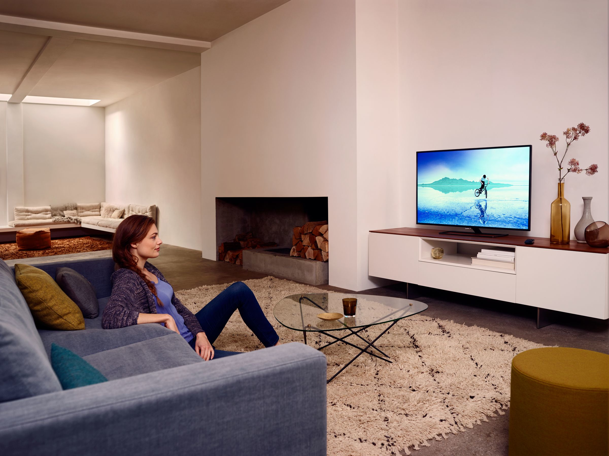 TV LED 40" - PHILIPS 40PFH5500, Full HD, Android TV, WiFi integrado