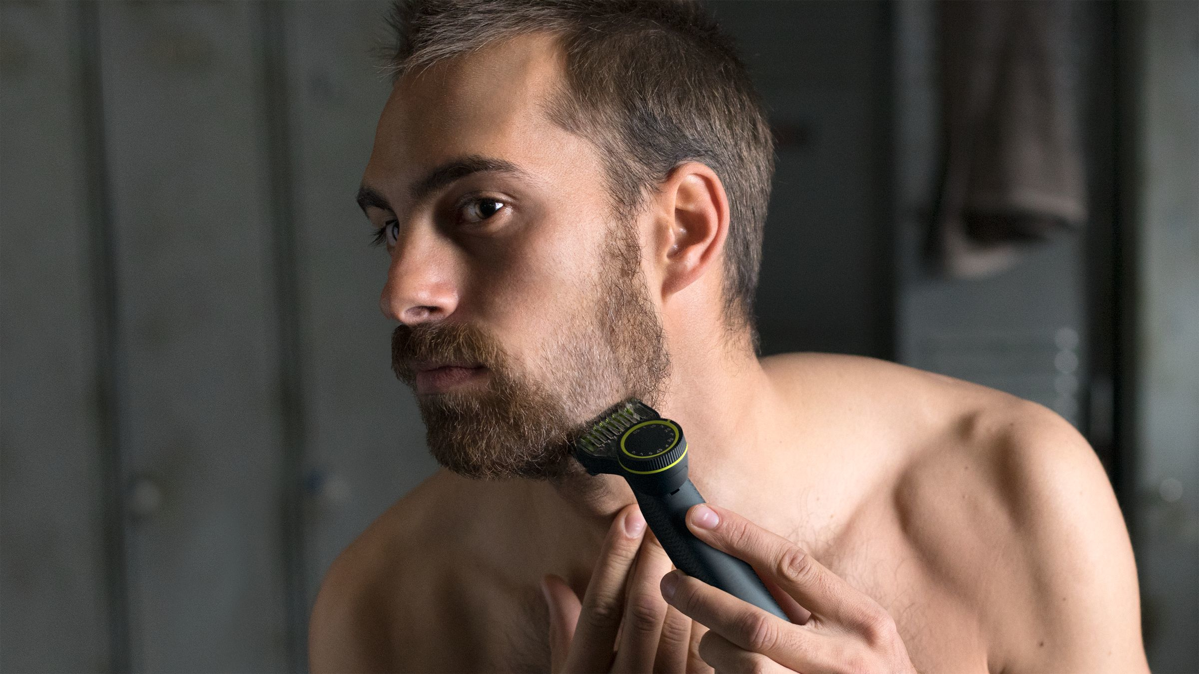 PHILIPS QP6530/15 OneBlade Pro - Rasierer/Bodygroomer (Schwarz/Grün)