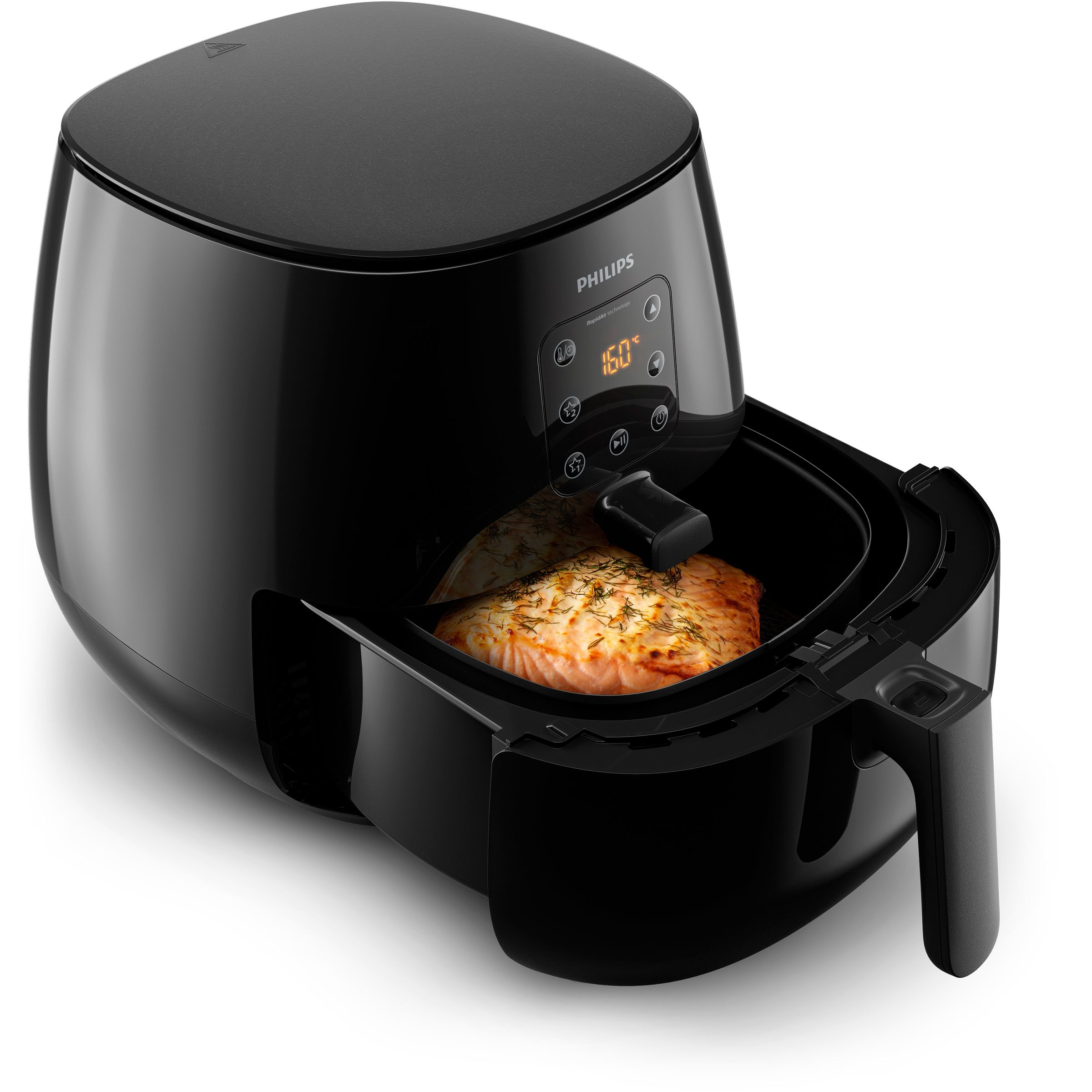 PHILIPS  Essential XL HD9260/90 - Heteluchtfriteuse - Zwart - 1,2 kg - 1900 W