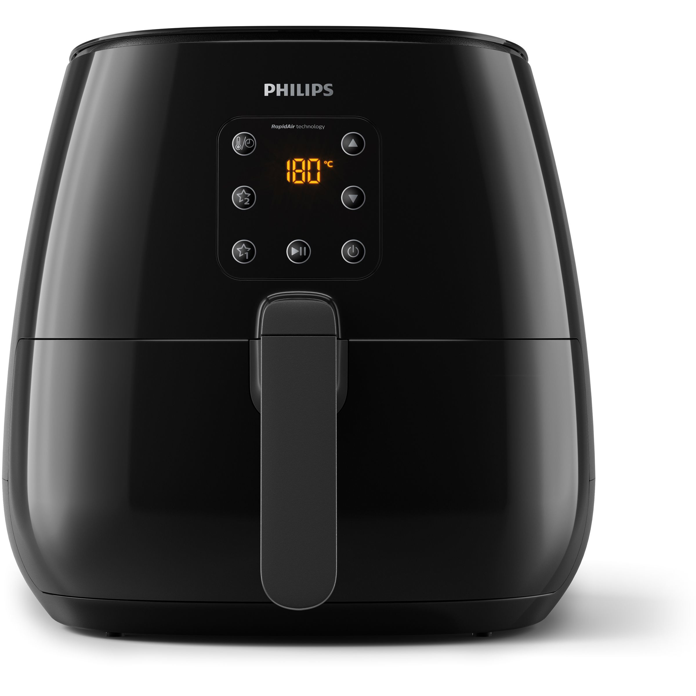PHILIPS  Essential XL HD9260/90 - Heteluchtfriteuse - Zwart - 1,2 kg - 1900 W