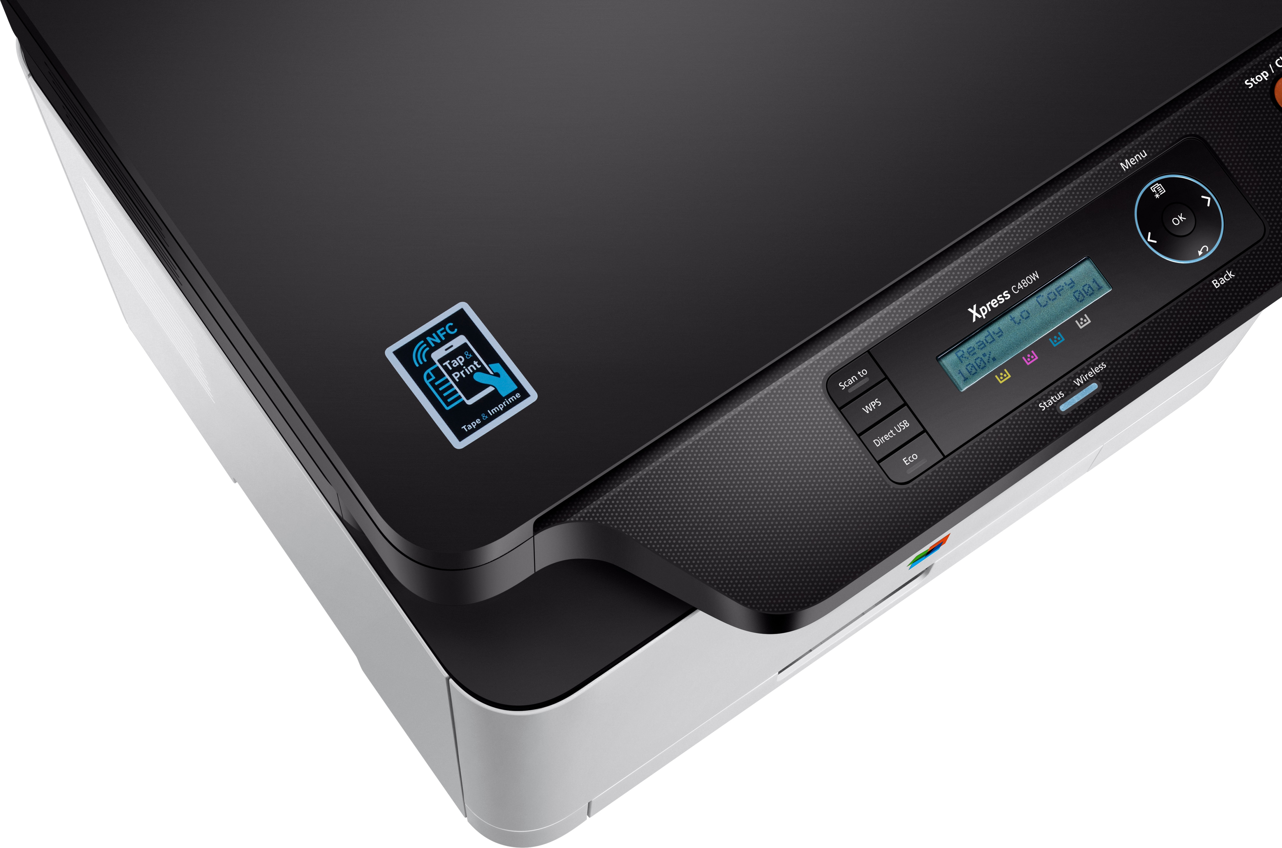 SAMSUNG Xpress C480W Farblaser 3-in-1 Laser-Multifunktionsdrucker (Farbe) WLAN Netzwerkfähig