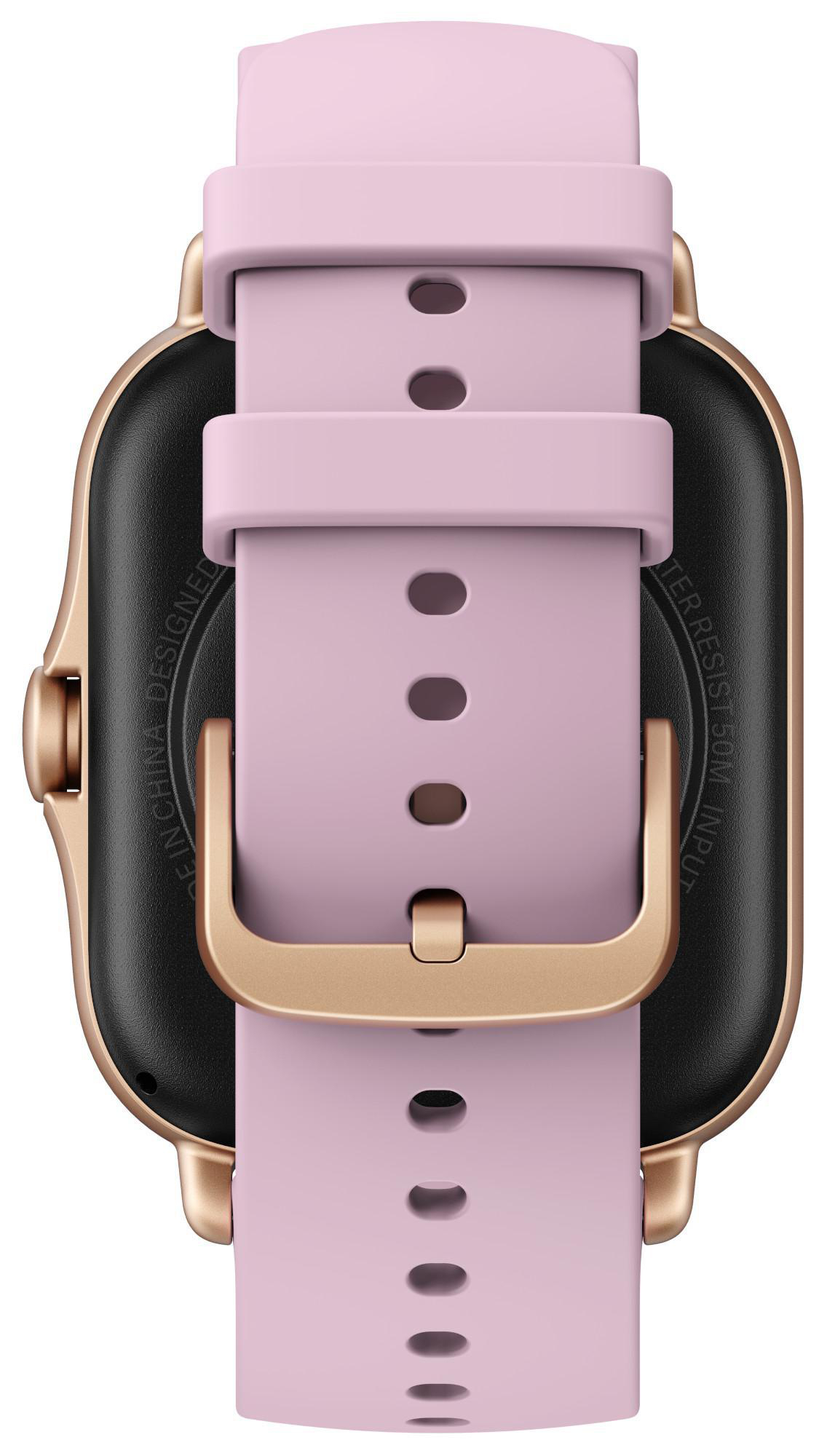 AMAZFIT GTS 2E, Smartwatch, 75 mm + 100 mm, Lilac Purple