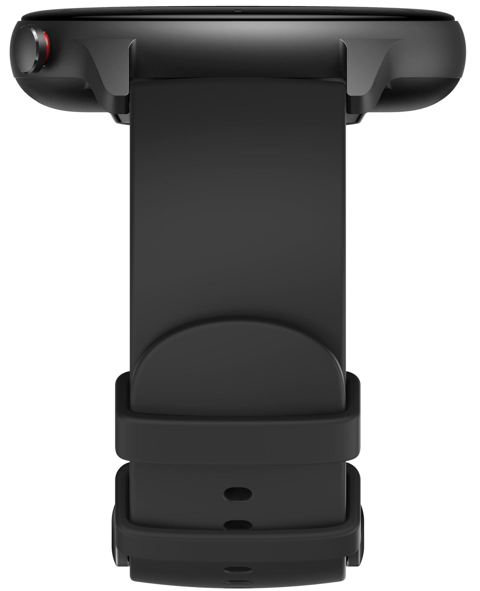 AMAZFIT GTR 2E, Smartwatch, 75 mm + 100 mm, Obsidian Black