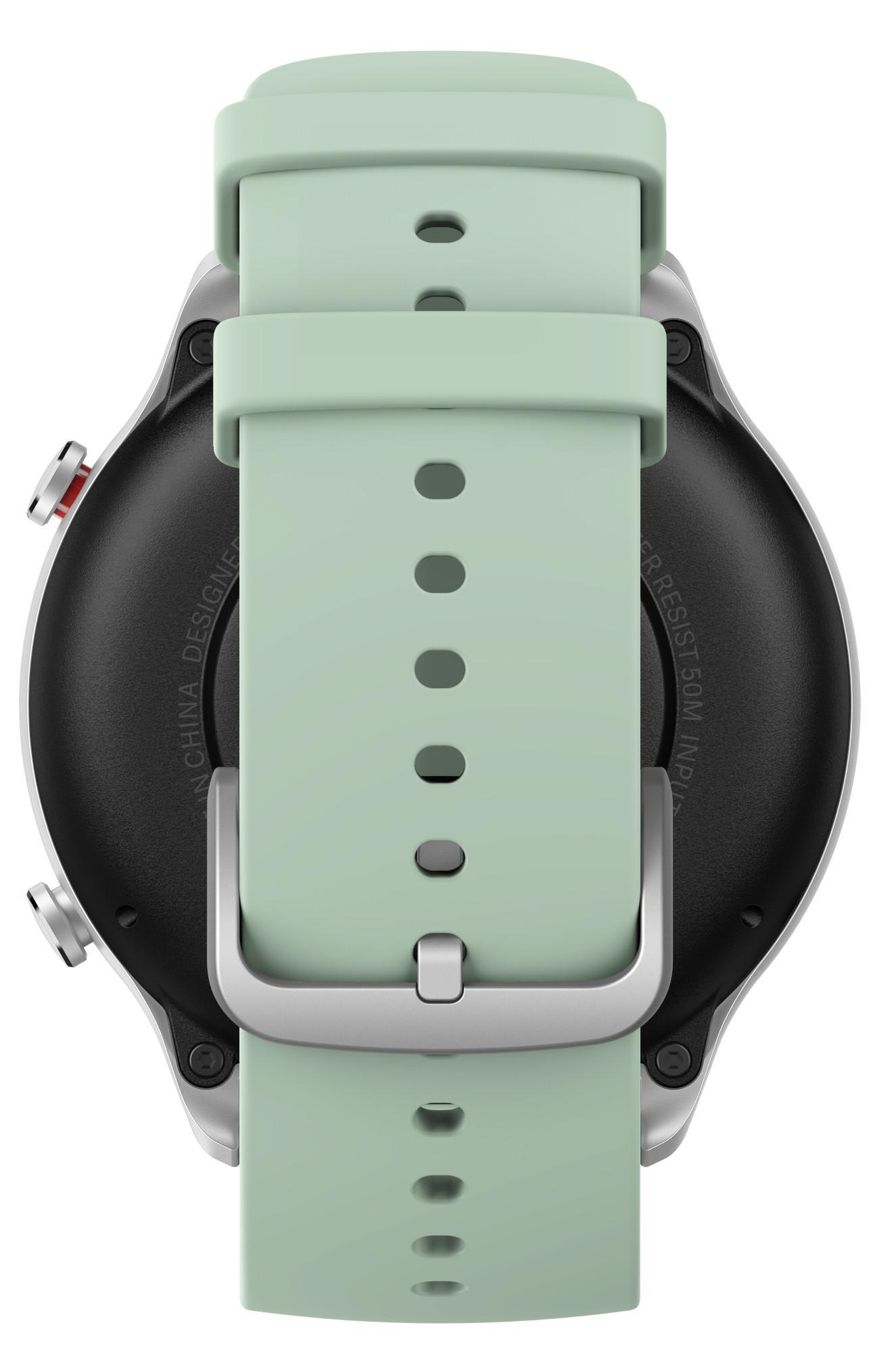 AMAZFIT GTR 2E, Smartwatch, 75 mm + 100 mm, Matcha Green