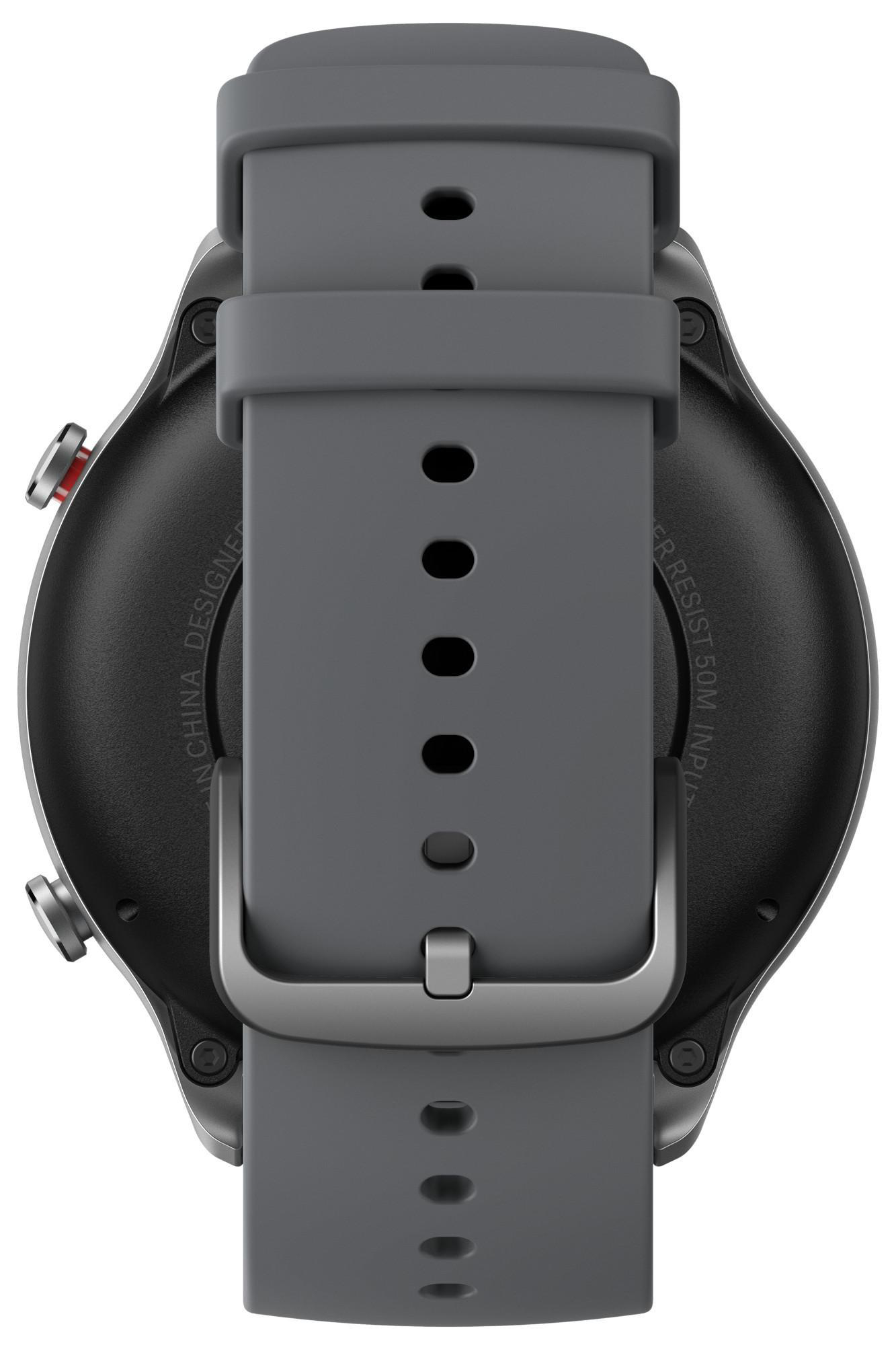 AMAZFIT GTR 2E, Smartwatch, 75 mm + 100 mm, Slate Gray