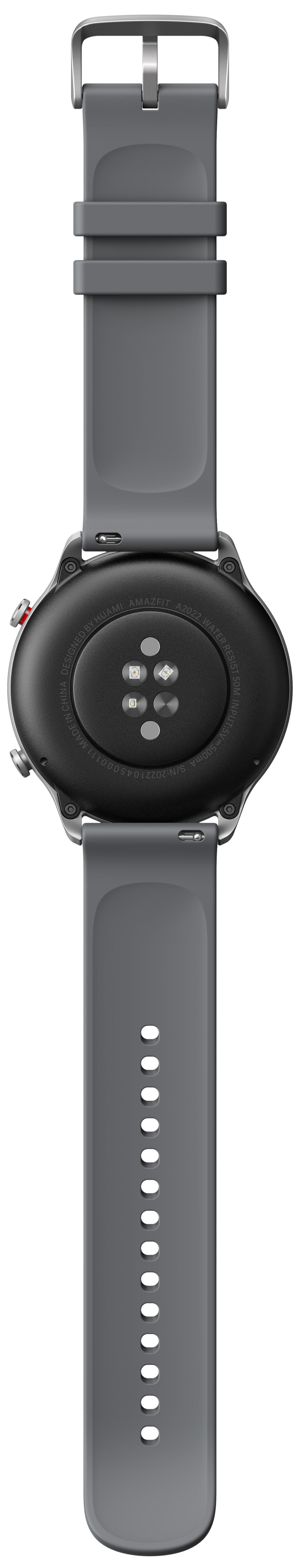 AMAZFIT GTR 2E, Smartwatch, 75 mm + 100 mm, Slate Gray