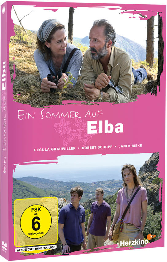 DVD-Cover: Ein Paar betrachtet die Landschaft, mit Text.