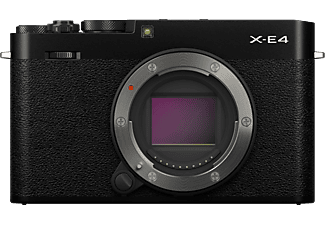 FUJIFILM X-E4 Body - Systemkamera Schwarz