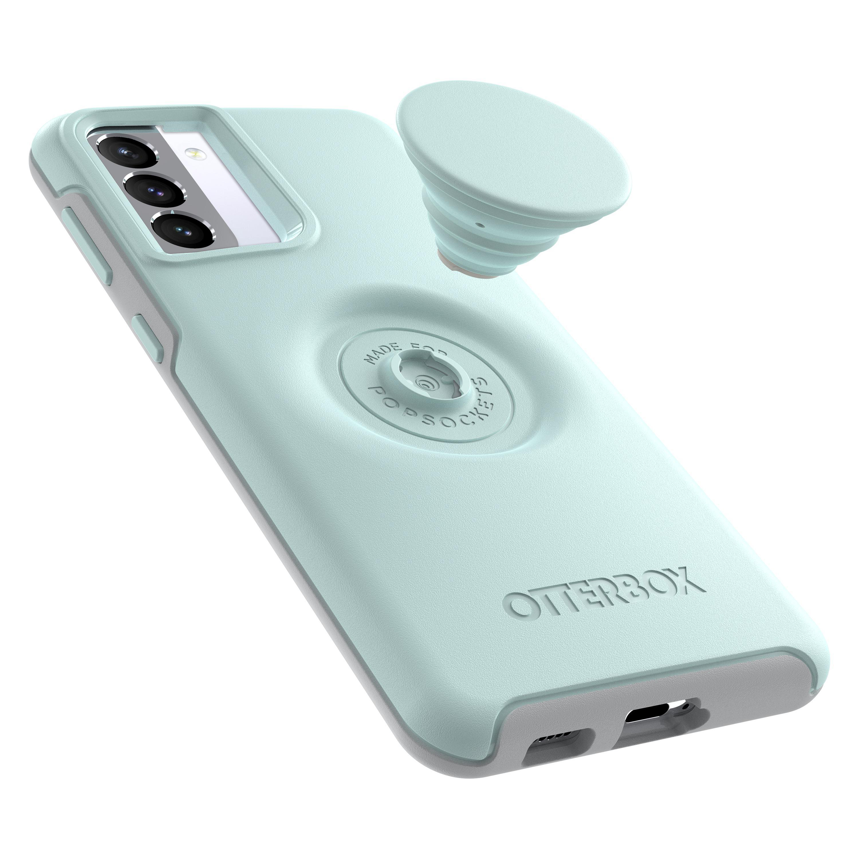 OTTERBOX Otter + Samsung, Pop S21+, Galaxy Symmetry, Wasserblau Backcover