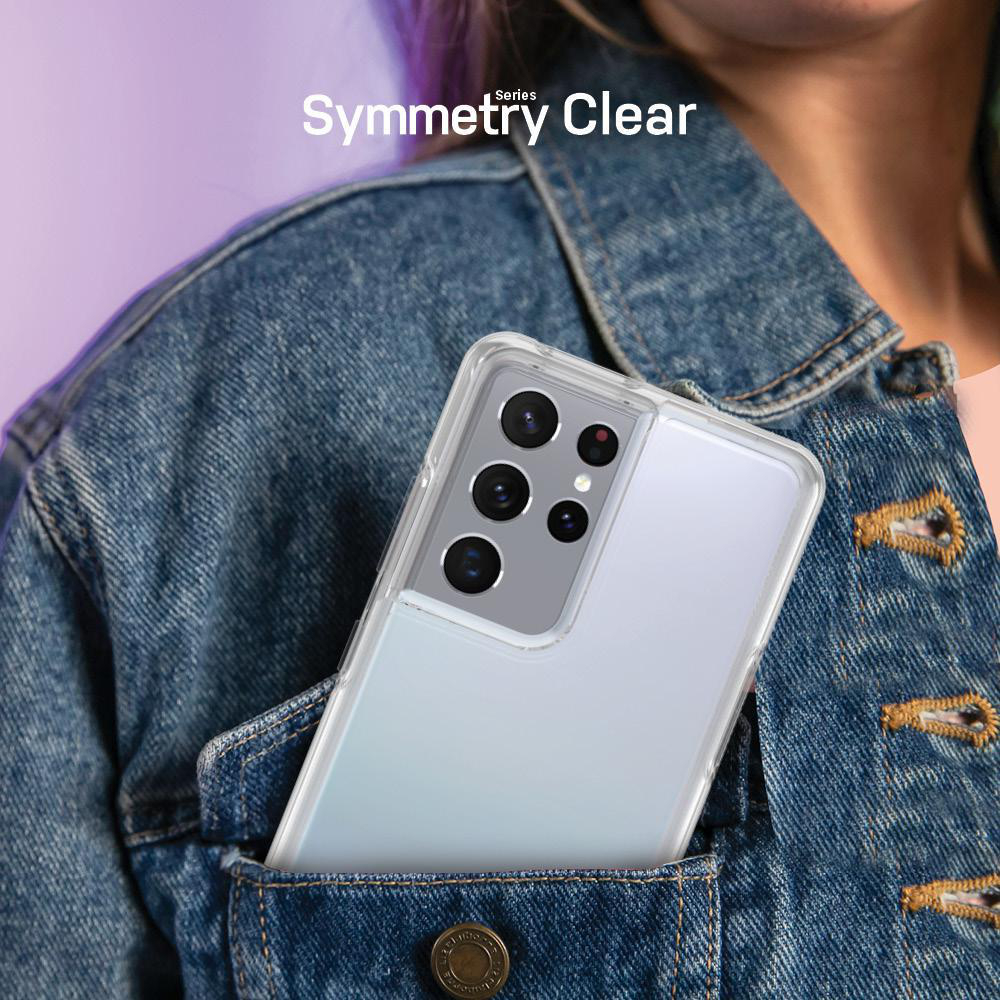 OTTERBOX Symmetry Transparent, Backcover, Samsung, Galaxy S21 Ultra, Transparent