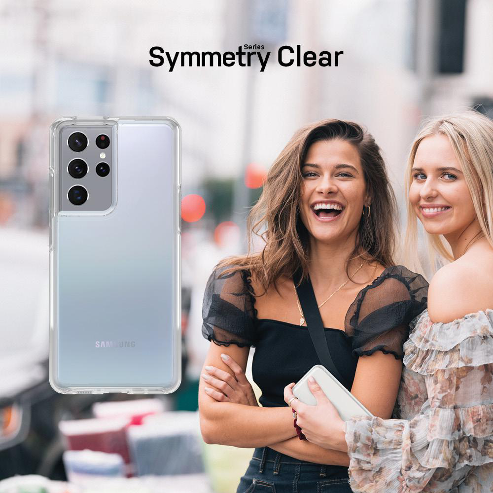 OTTERBOX Symmetry Transparent, Backcover, Samsung, Galaxy S21 Ultra, Transparent