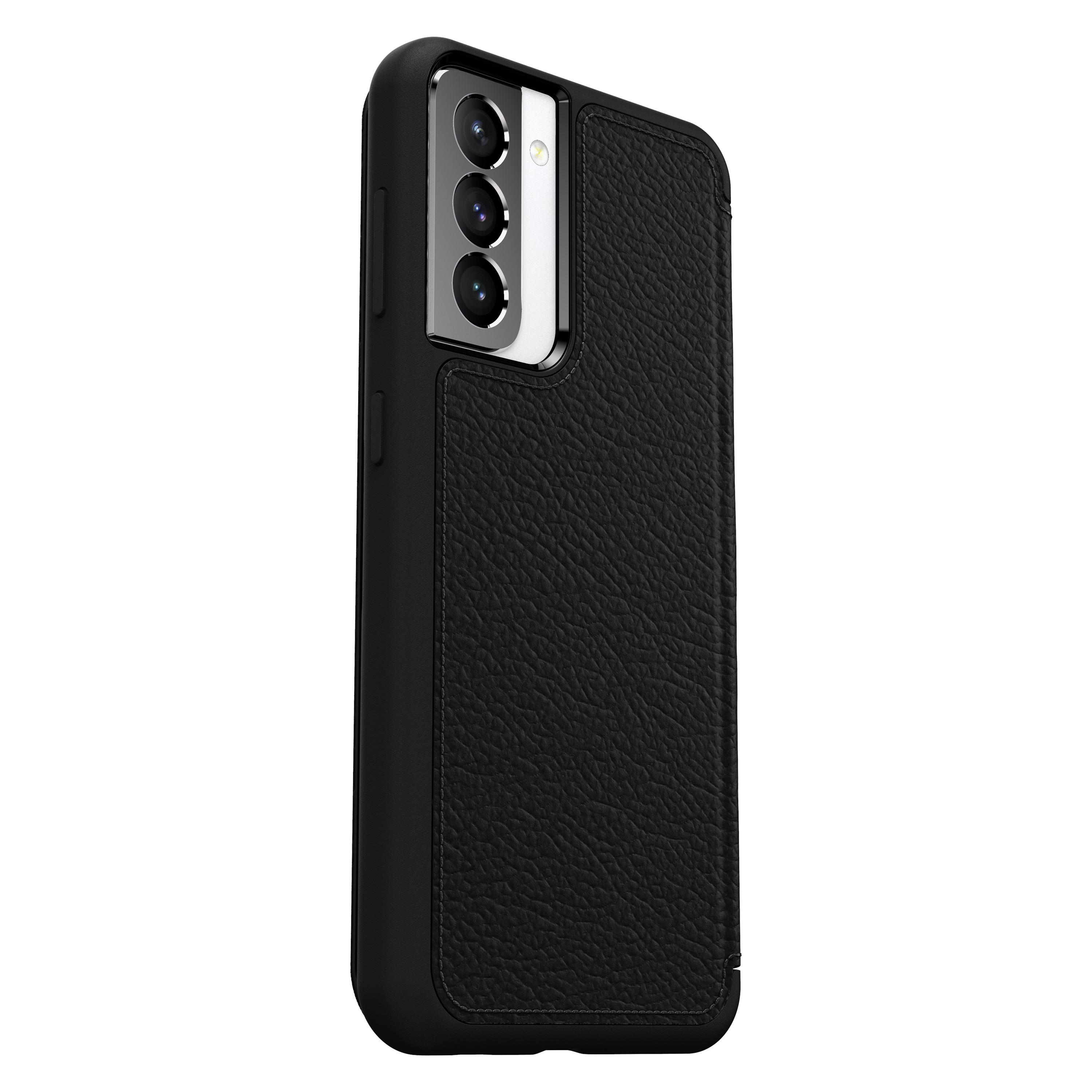 OTTERBOX Strada, Full Cover, Samsung, Galaxy S21, Schwarz