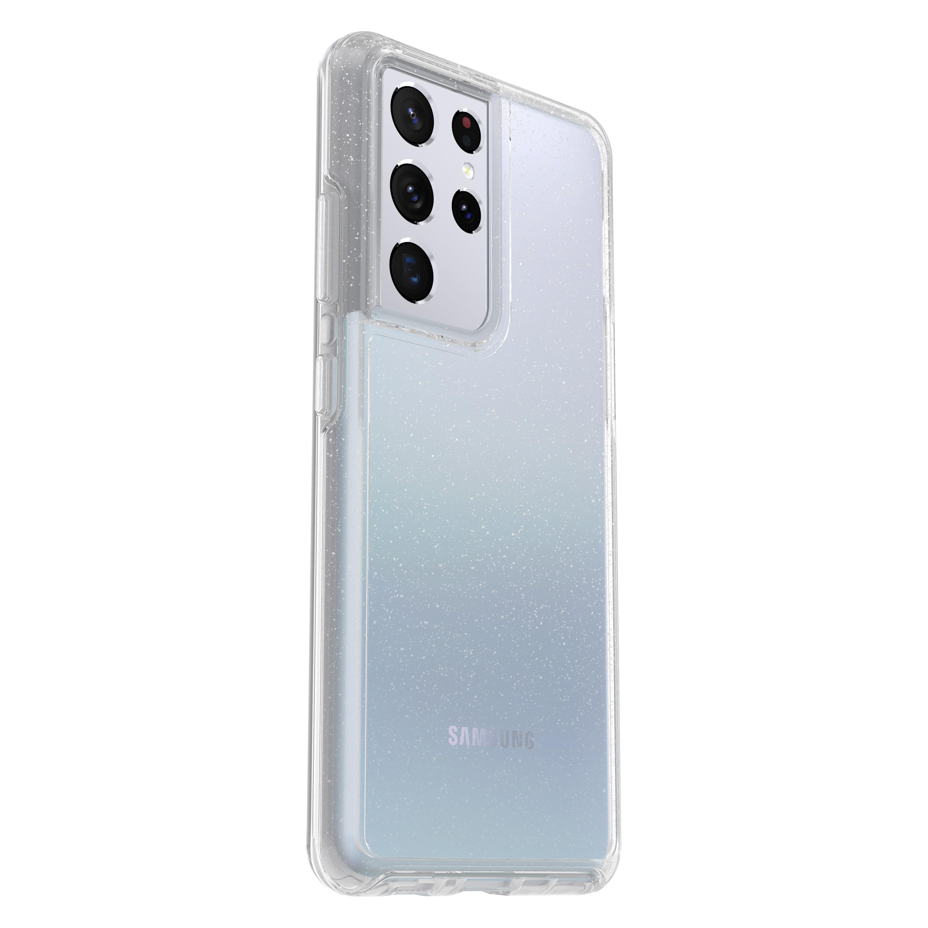 OTTERBOX Symmetry Transparent, Backcover, Samsung, Galaxy S21 Ultra, Transparent/Sternenstaub
