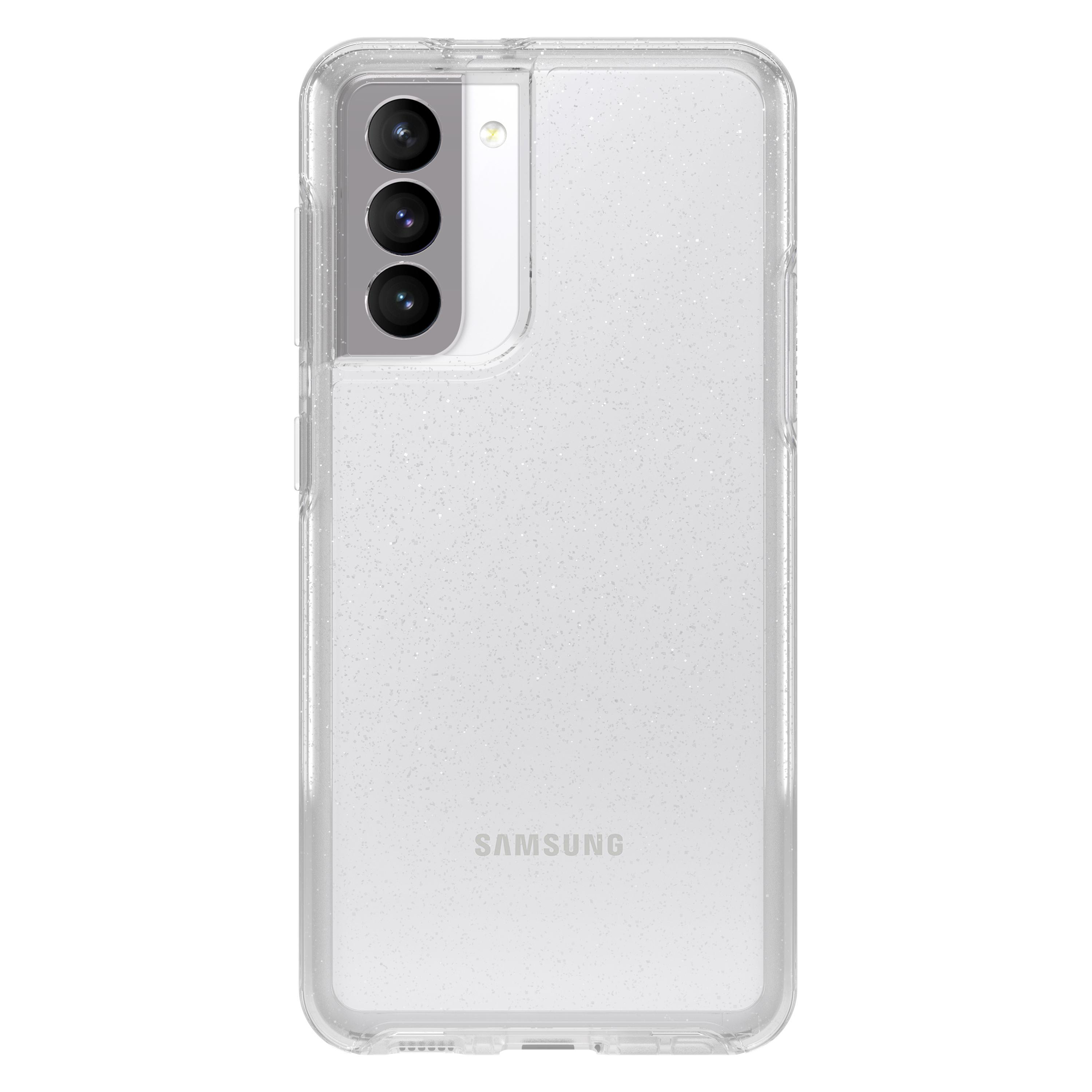 OTTERBOX Symmetry Transparent, Backcover, Samsung, Galaxy S21, Transparent/Sternenstaub