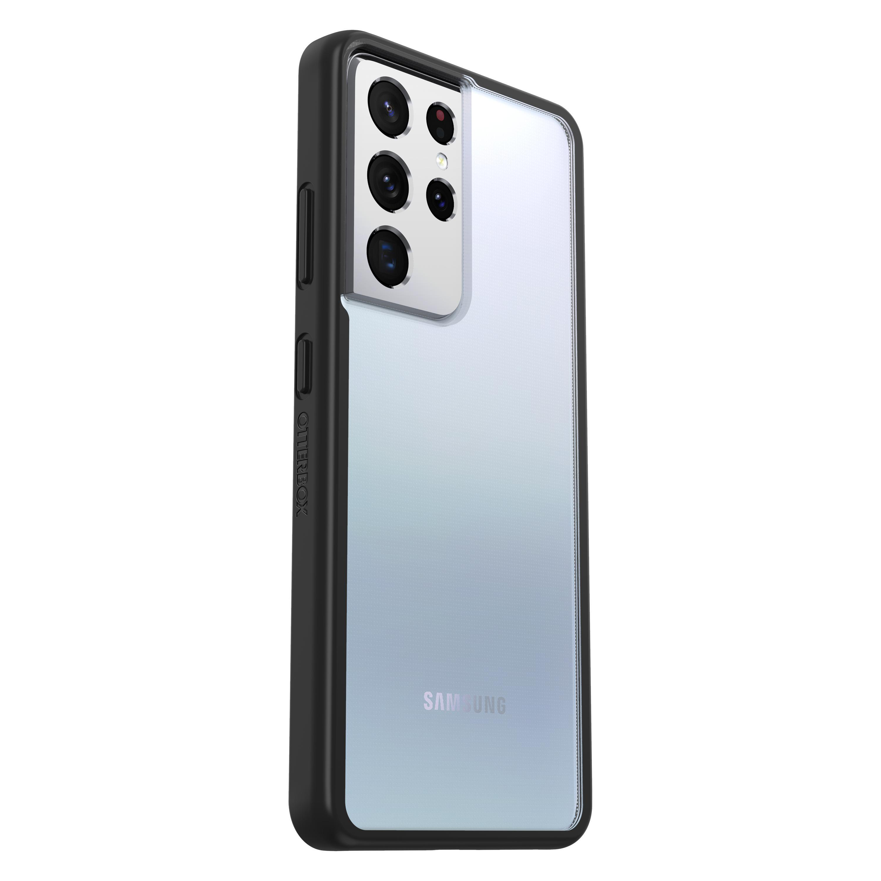 OTTERBOX React, Backcover, Samsung, Galaxy S21 Ultra, Transparent/Schwarz