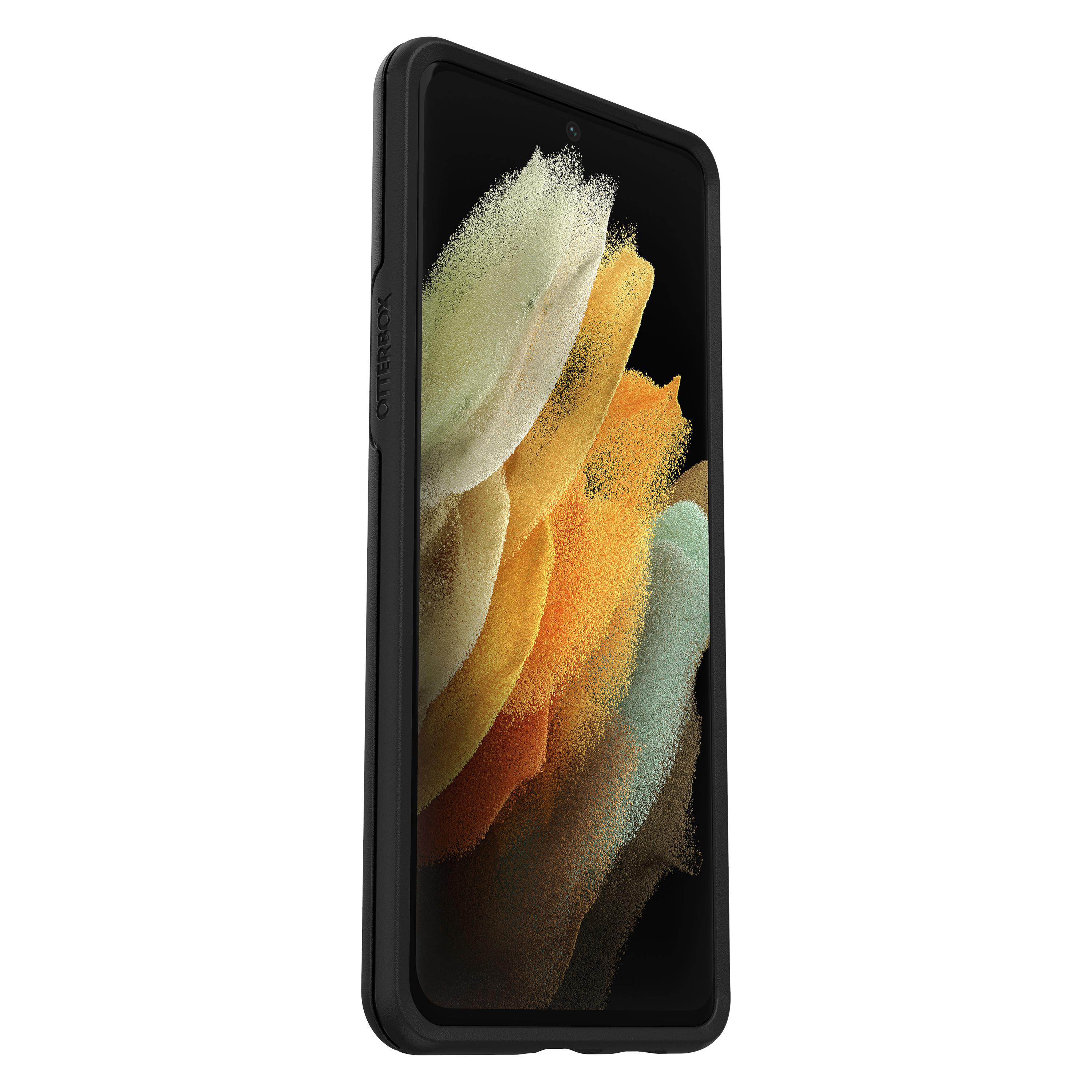 OTTERBOX Symmetry, Backcover, Samsung, Galaxy S21 Ultra, Schwarz